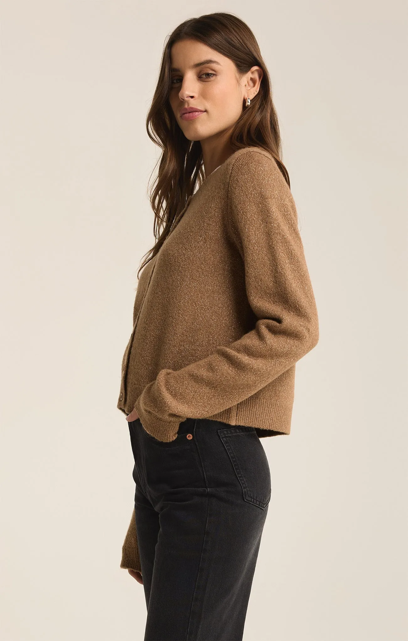 Outlook Metallic Cardigan sold by Z Supply product image thumbnail 3