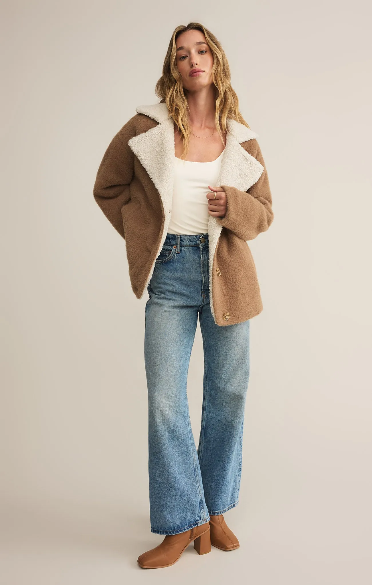 Kirby Sherpa Jacket sold by Z Supply product image thumbnail 4