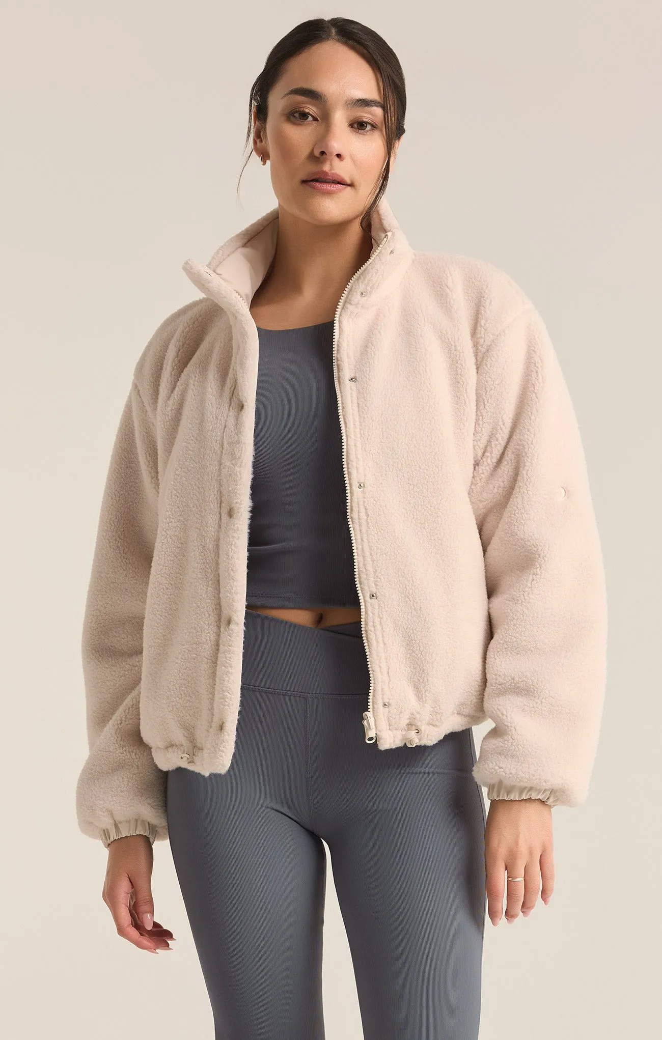 Tahoe Reversible Sherpa Puffer Jacket sold by Z Supply