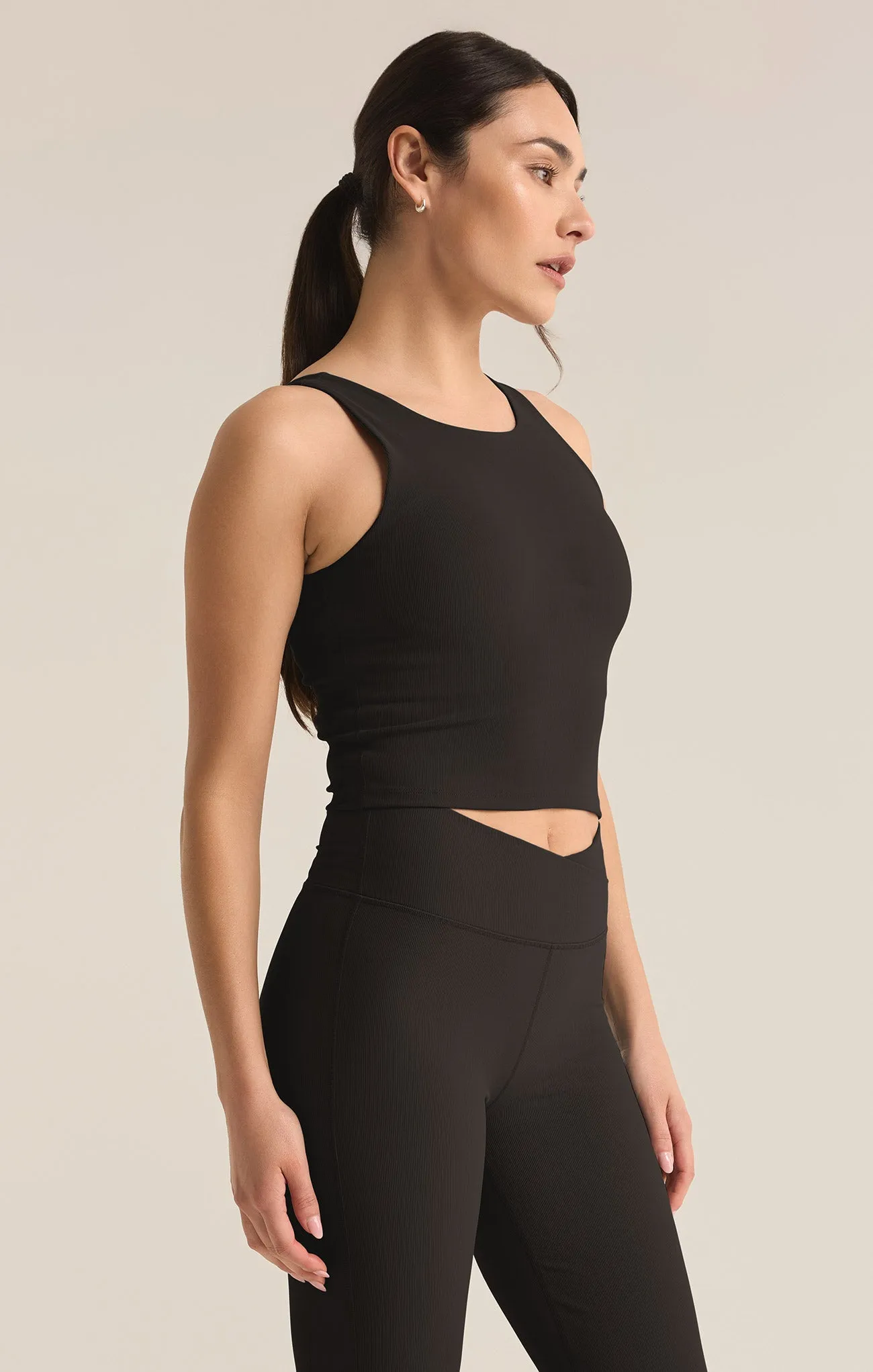 Aspen Cut Out Rib Tank Top sold by Z Supply product image thumbnail 4