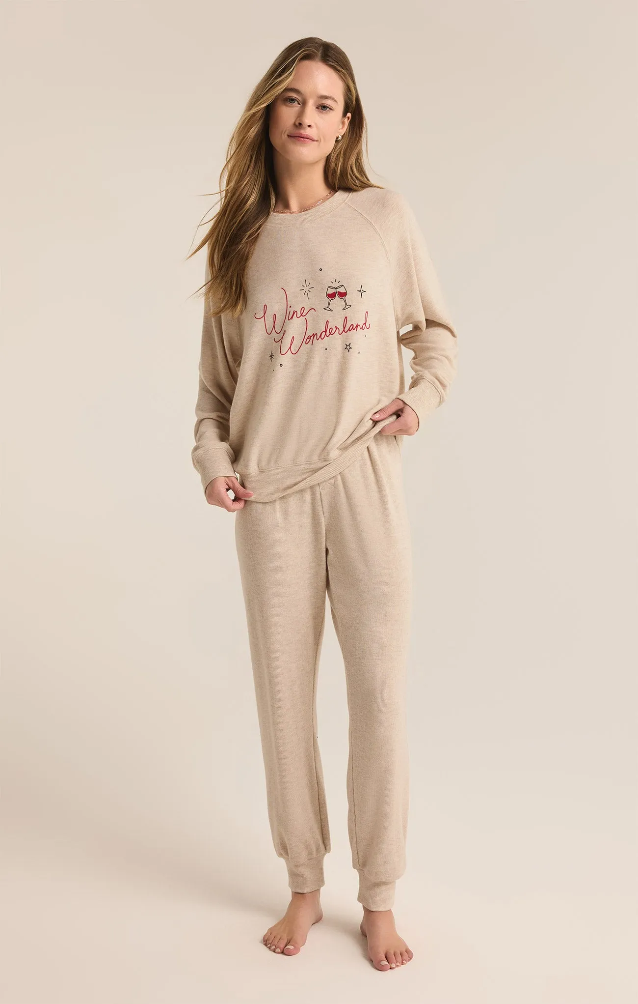 Wine Wonderland Cloud Knit Top sold by Z Supply product image thumbnail 4