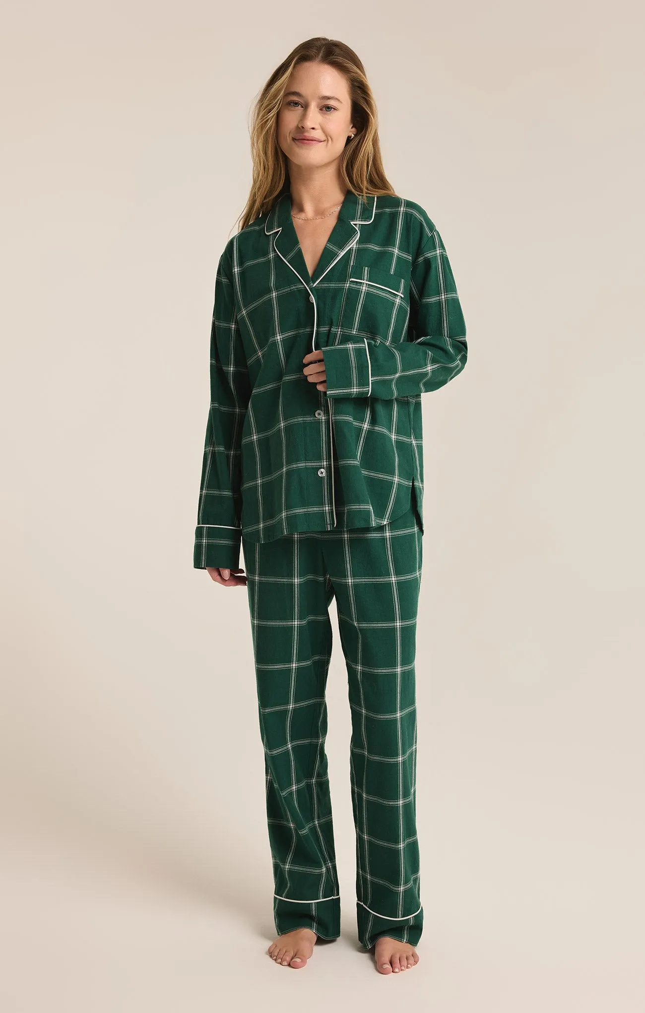 Dreamer Plaid Flannel Set sold by Z Supply product image thumbnail 3