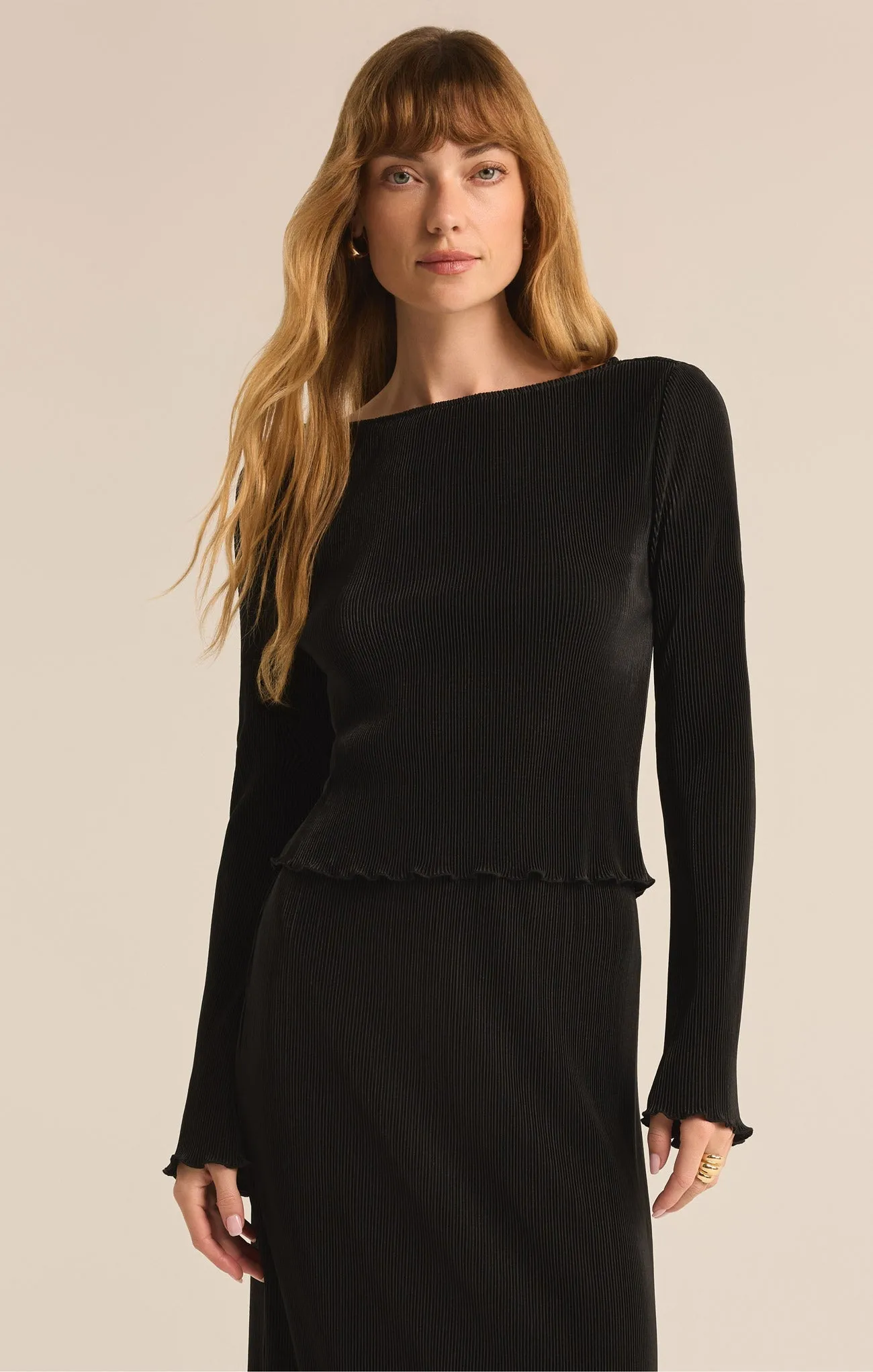Veronica Boat Neck Top sold by Z Supply