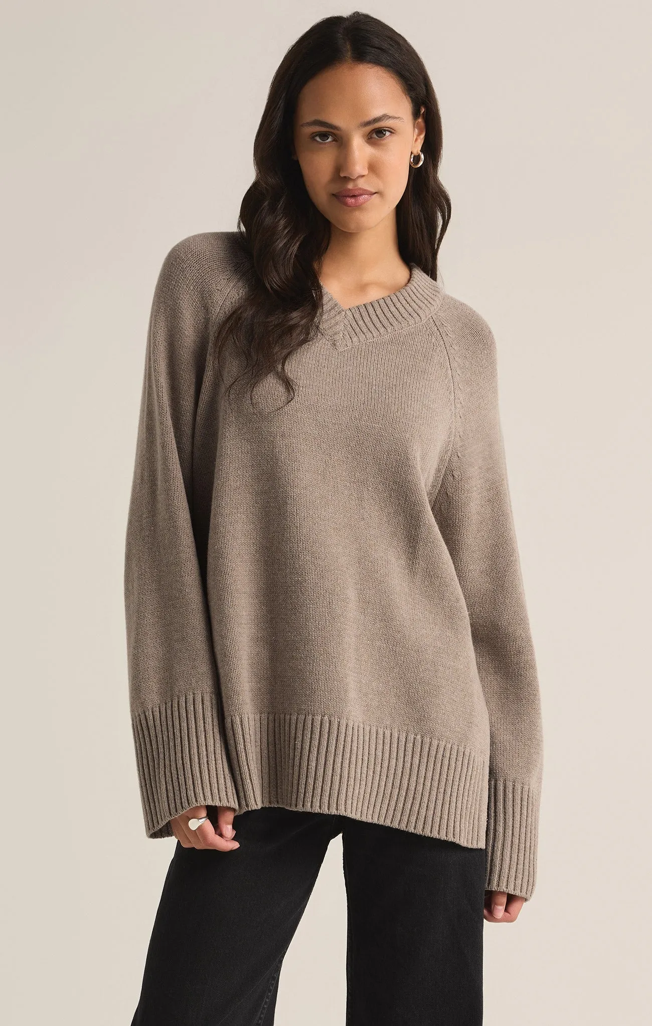 Boulevard V-Neck Sweater sold by Z Supply product image thumbnail 3