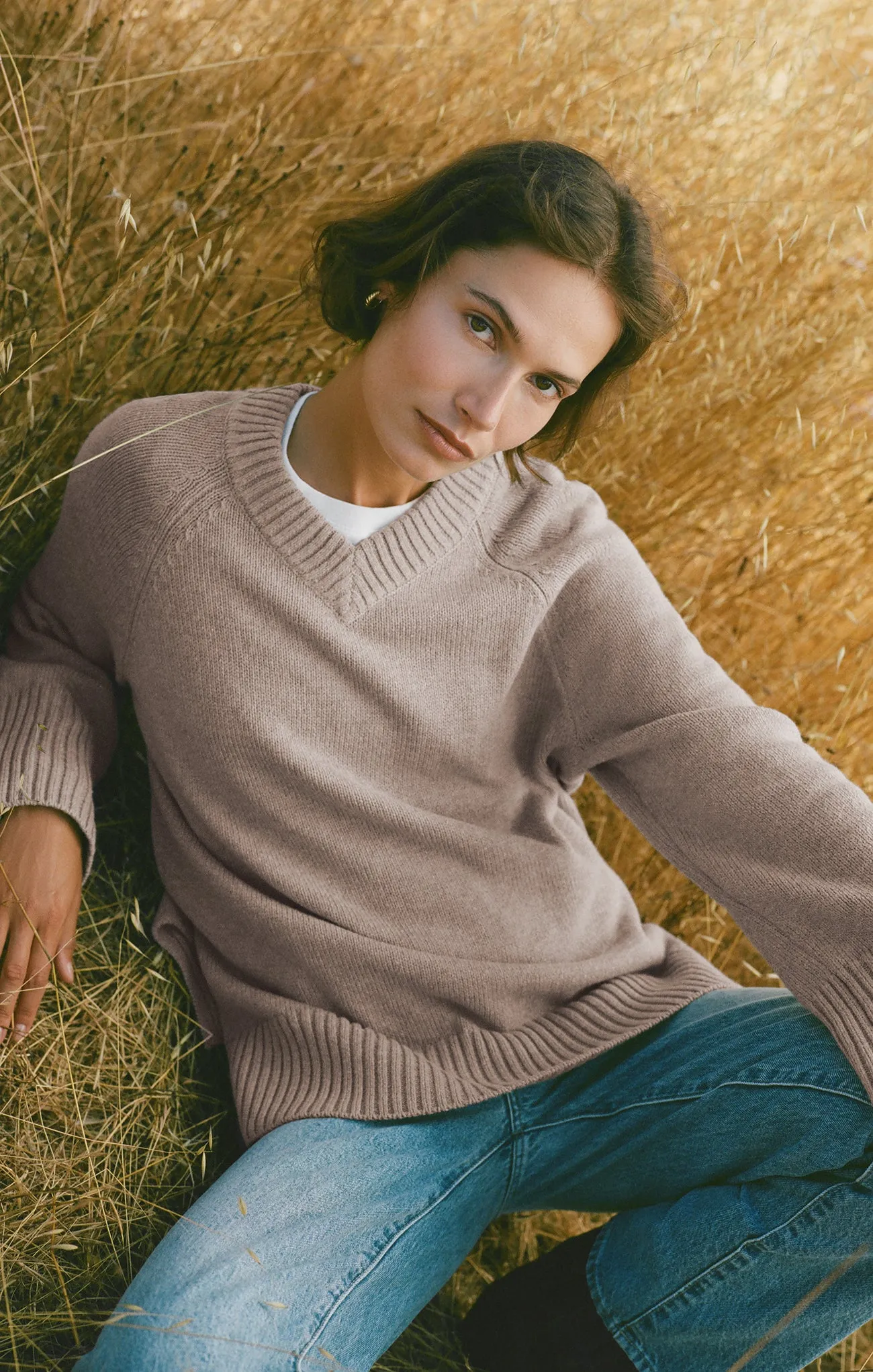 Boulevard V-Neck Sweater sold by Z Supply