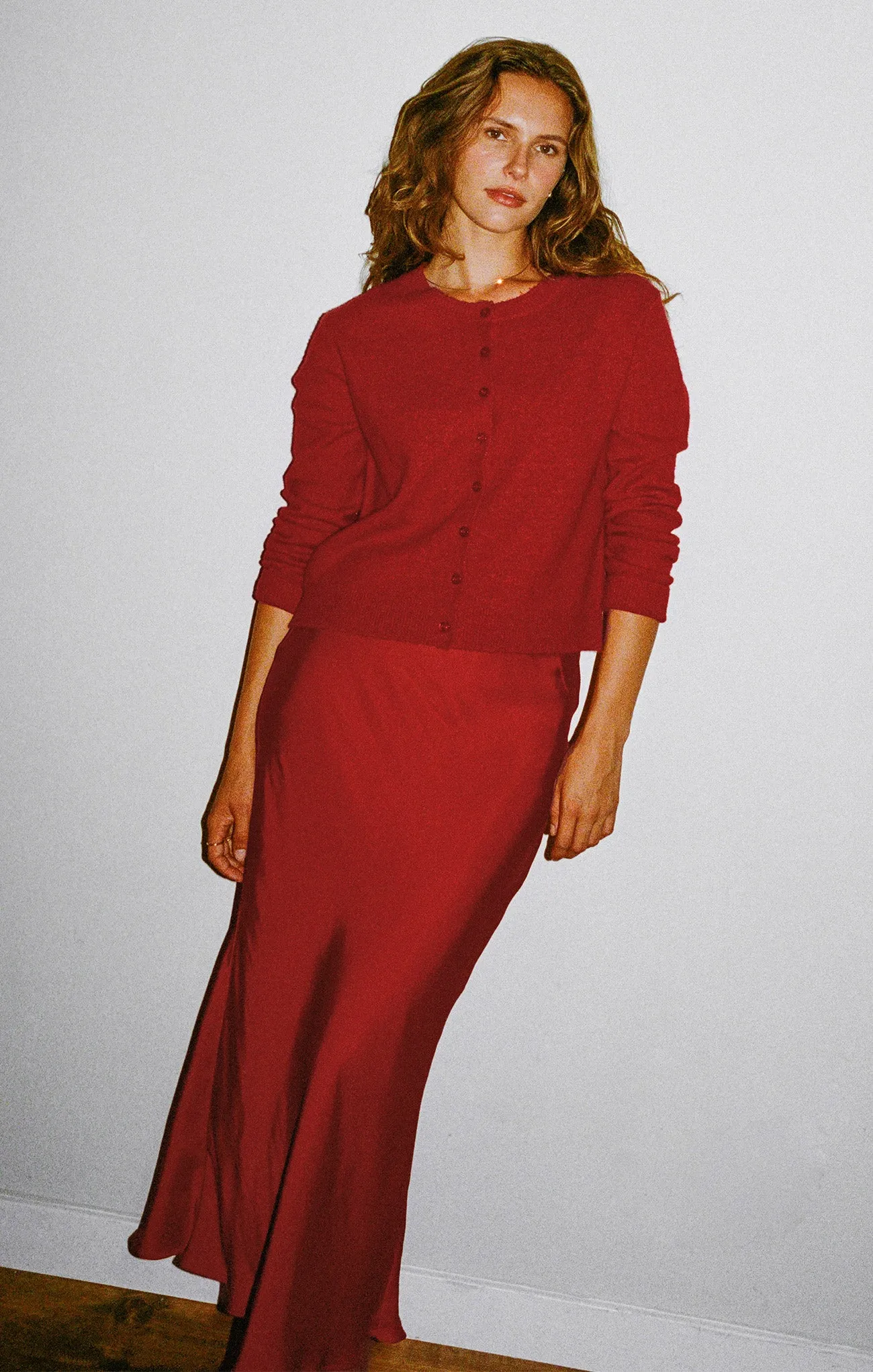 Europa Luxe Sheen Midi Skirt sold by Z Supply product image thumbnail 2