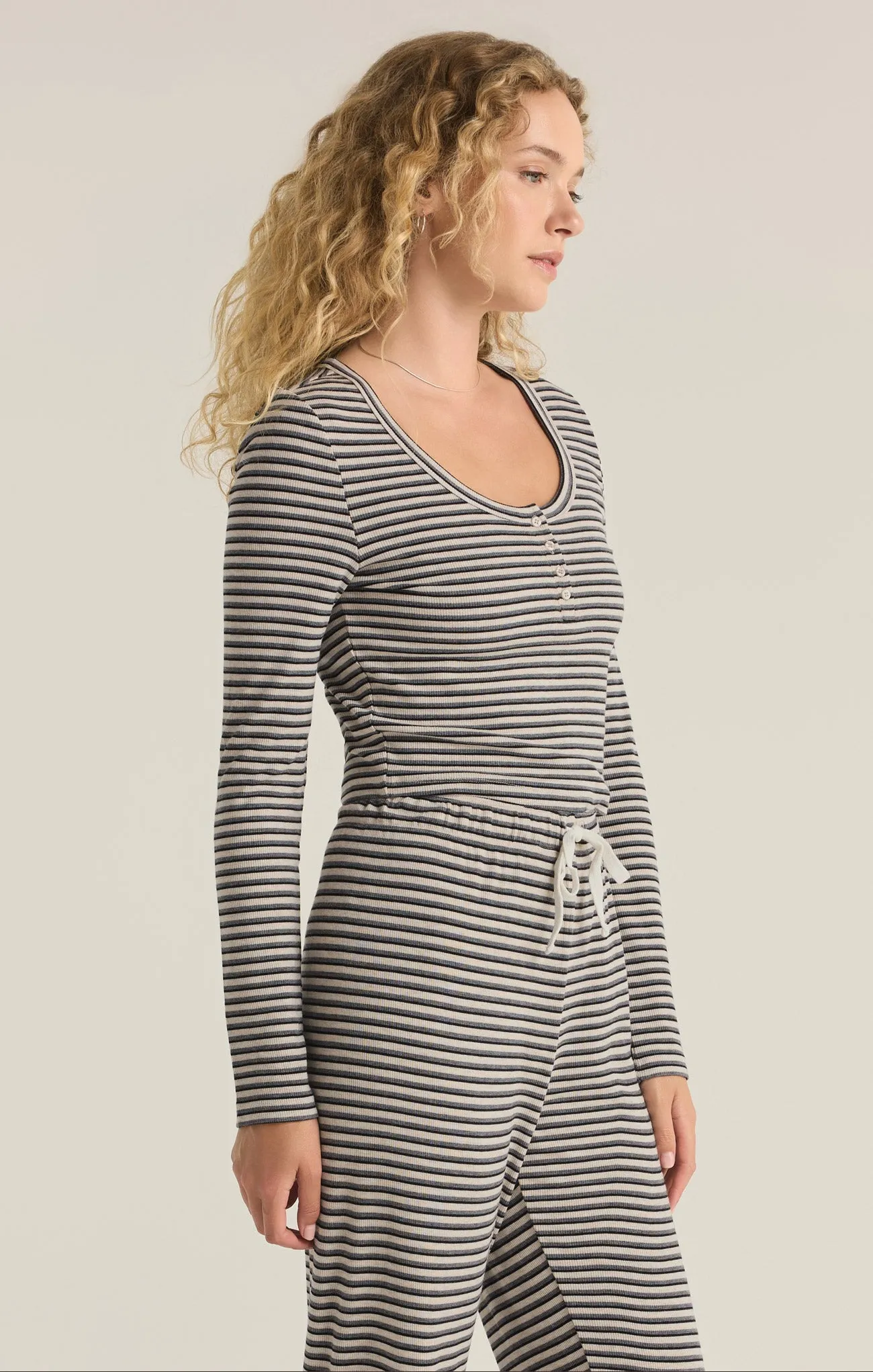 Constance Stripe Modal Rib Top sold by Z Supply product image thumbnail 5