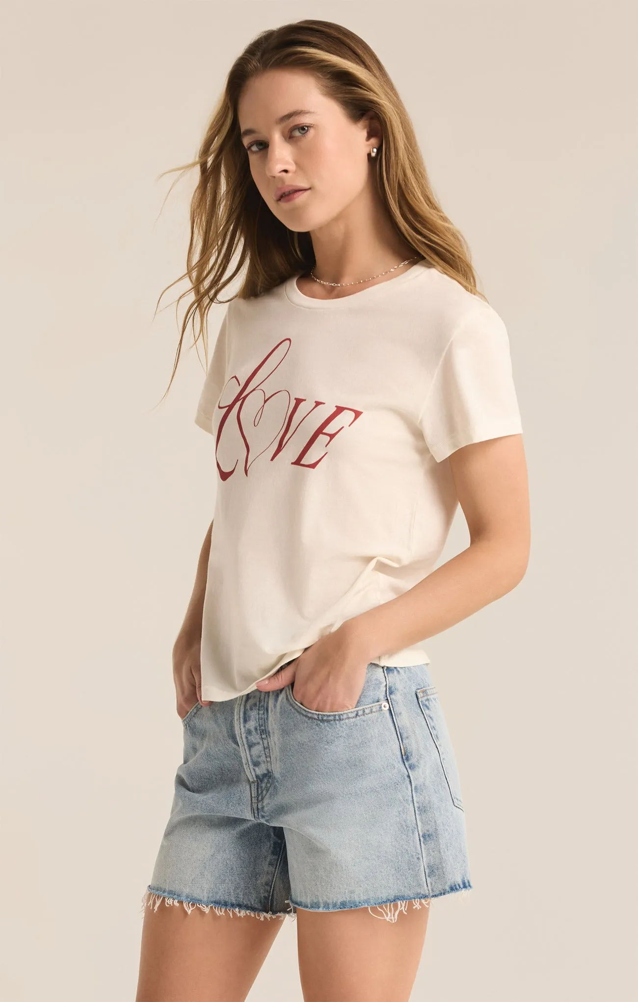 My Heart Classic Tee sold by Z Supply product image thumbnail 3