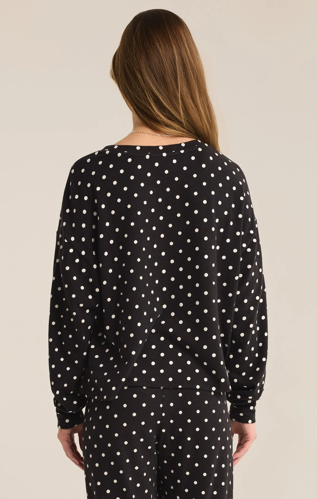 Polka Dot Brushed Knit Top sold by Z Supply product image thumbnail 2