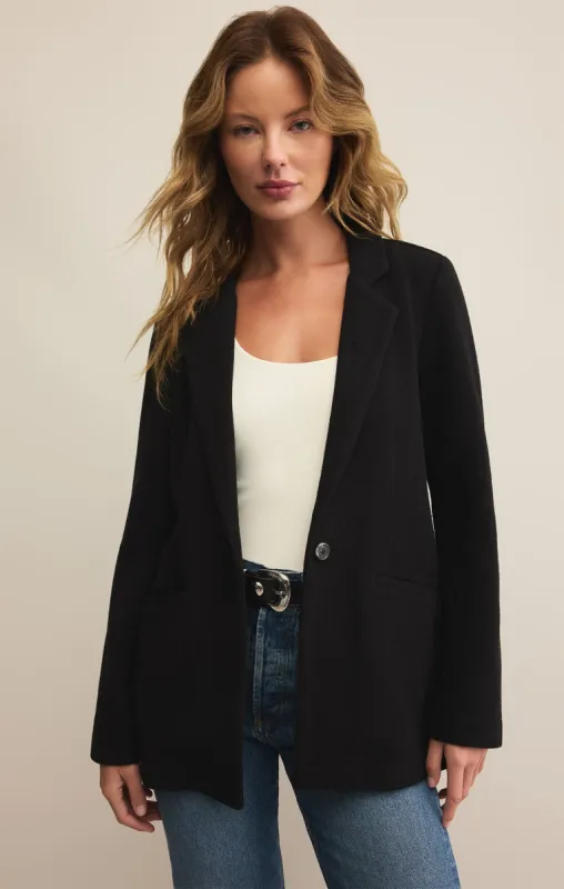 Ava Textured Knit Blazer sold by Z Supply
