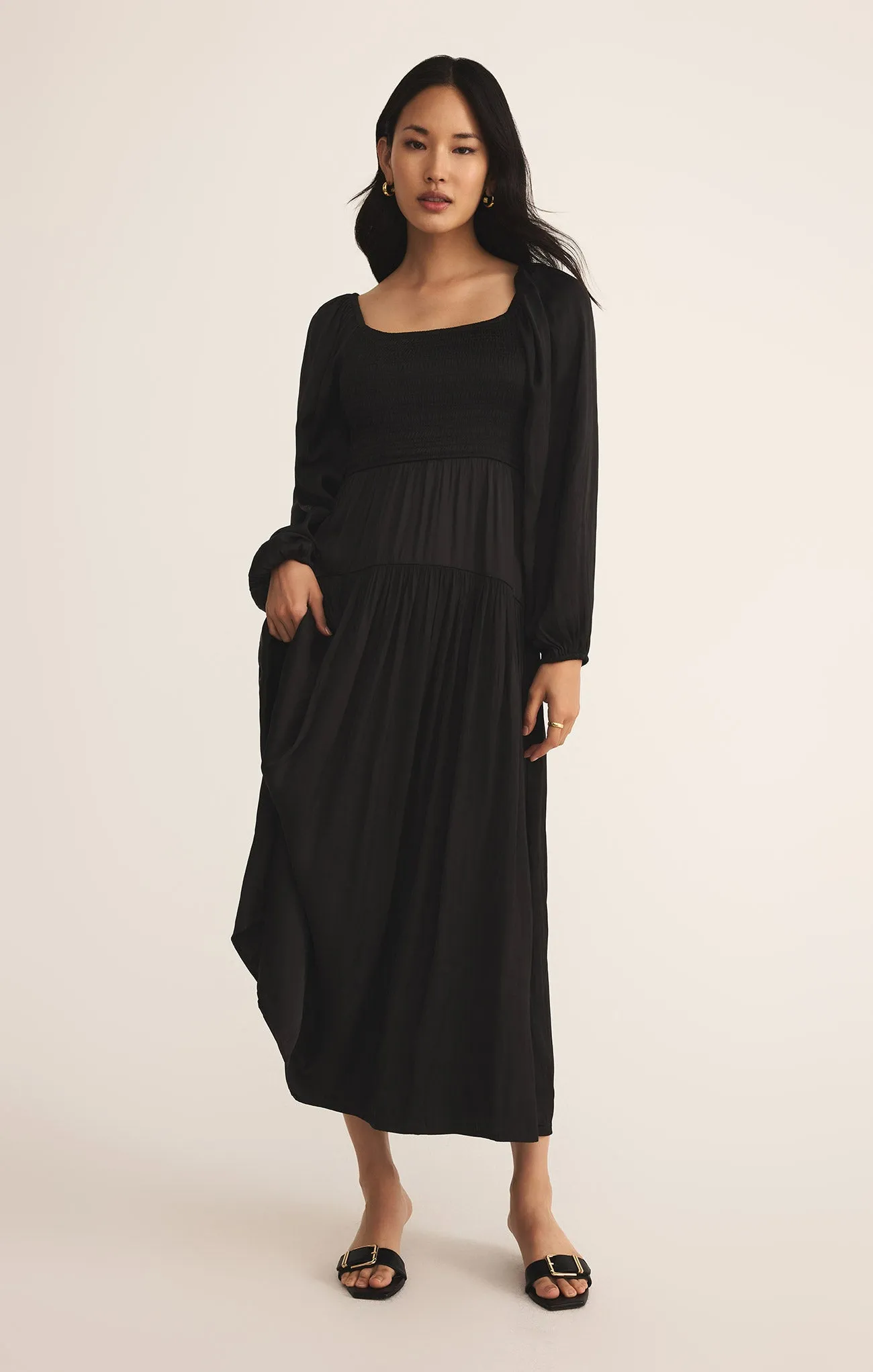 Wildes Smocked Maxi Dress sold by Z Supply