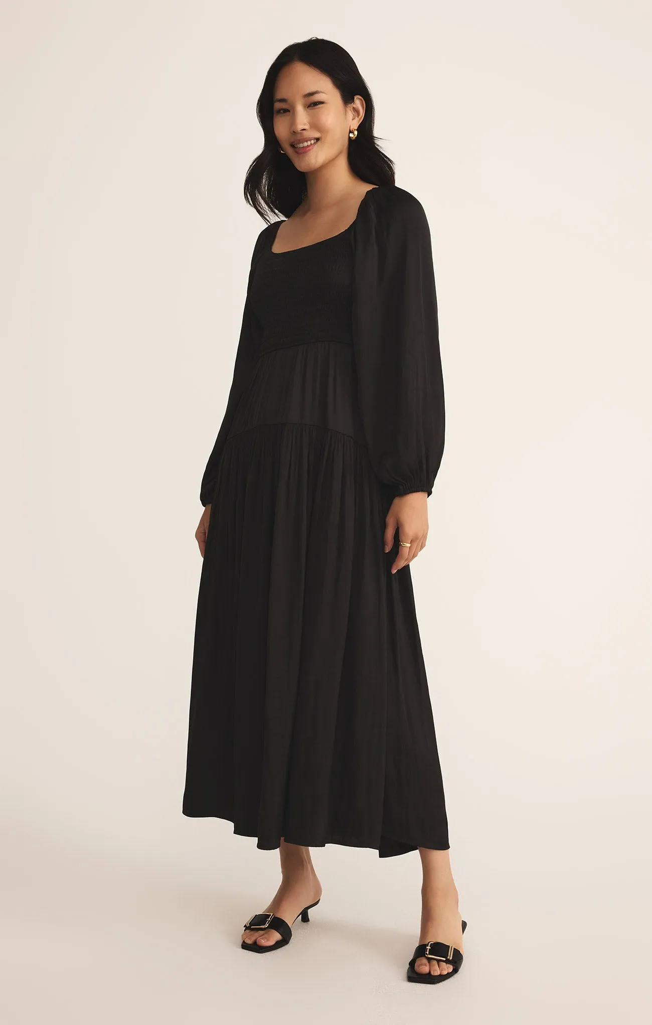 Wildes Smocked Maxi Dress sold by Z Supply product image thumbnail 3