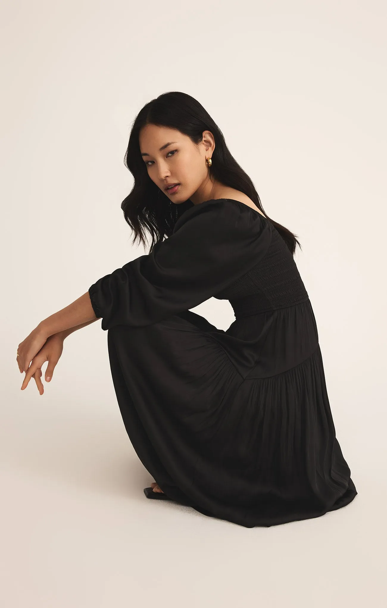 Wildes Smocked Maxi Dress sold by Z Supply product image thumbnail 4