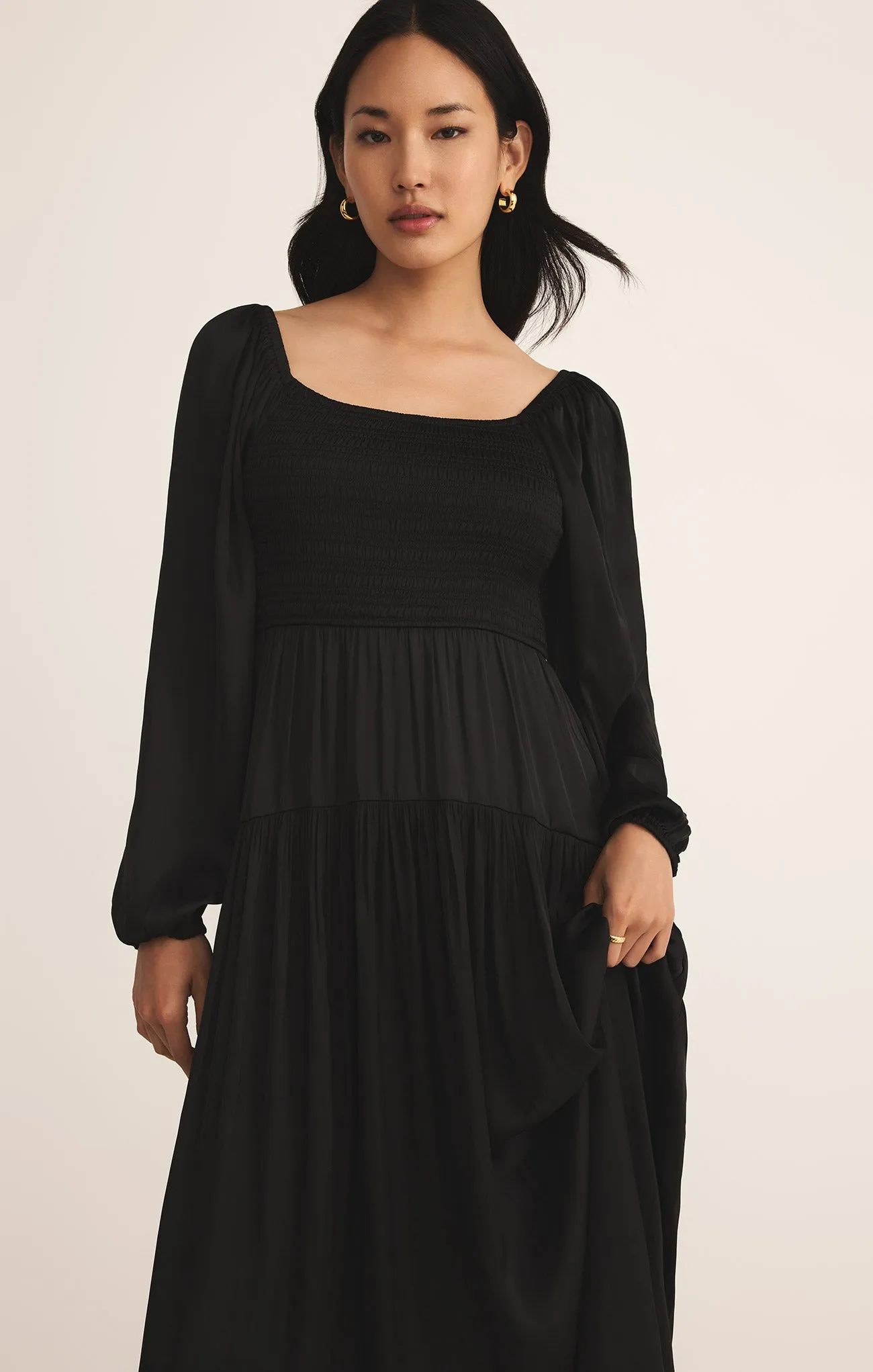 Wildes Smocked Maxi Dress sold by Z Supply product image thumbnail 5