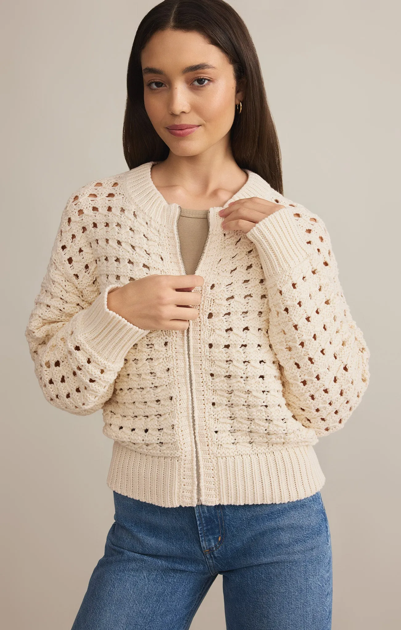 Liam Sweater Jacket sold by Z Supply product image thumbnail 5