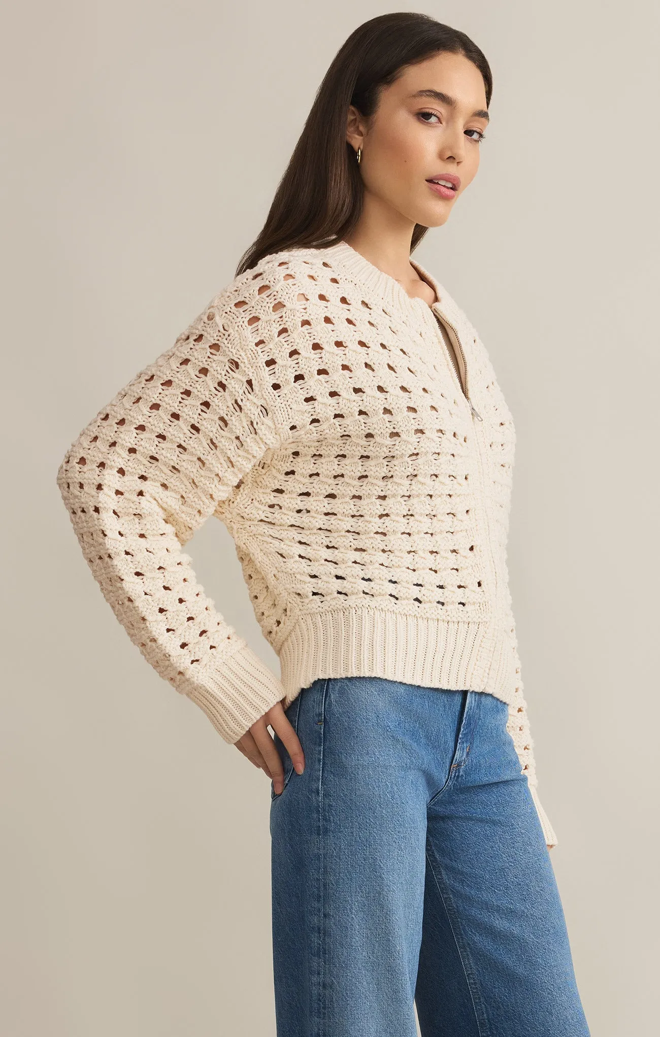 Liam Sweater Jacket sold by Z Supply product image thumbnail 3