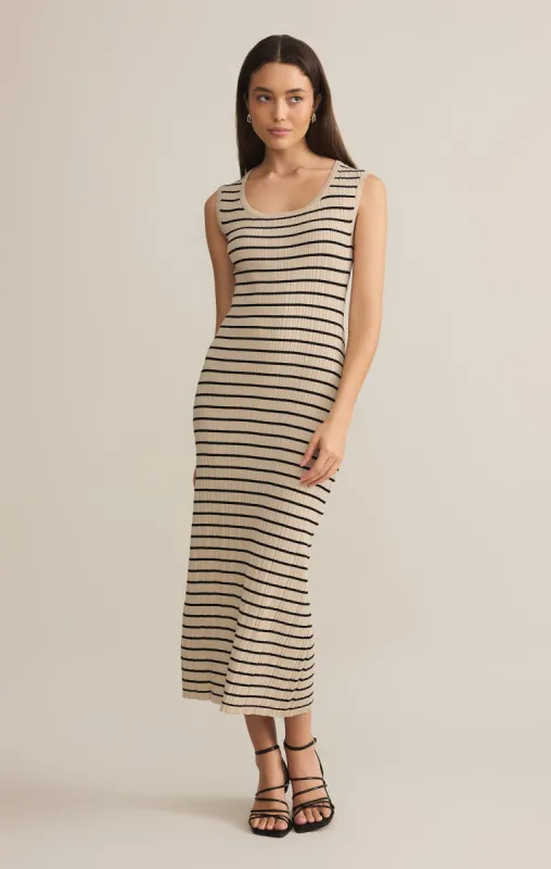 Giselle Stripe Rib Maxi Dress sold by Z Supply