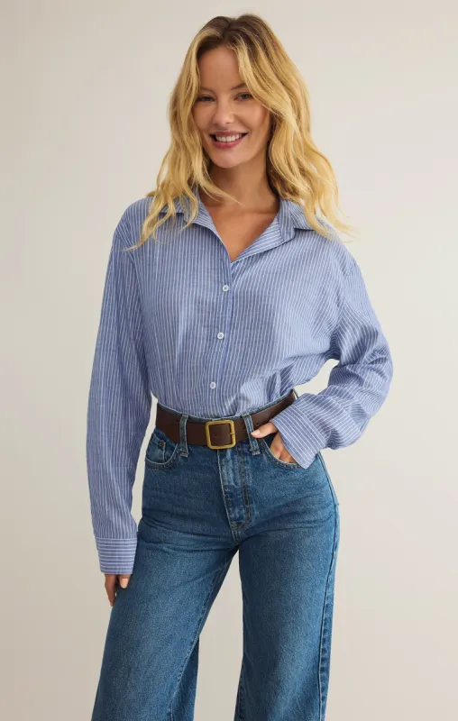 Seaport Striped Button Up sold by Z Supply