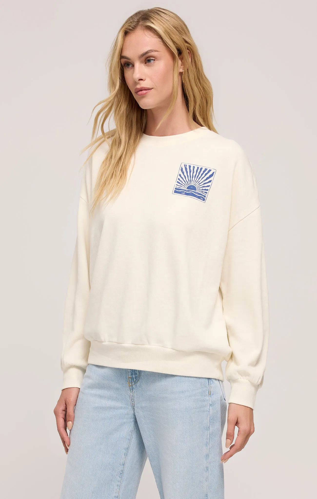 Horizon Sunday Sweatshirt sold by Z Supply product image thumbnail 3