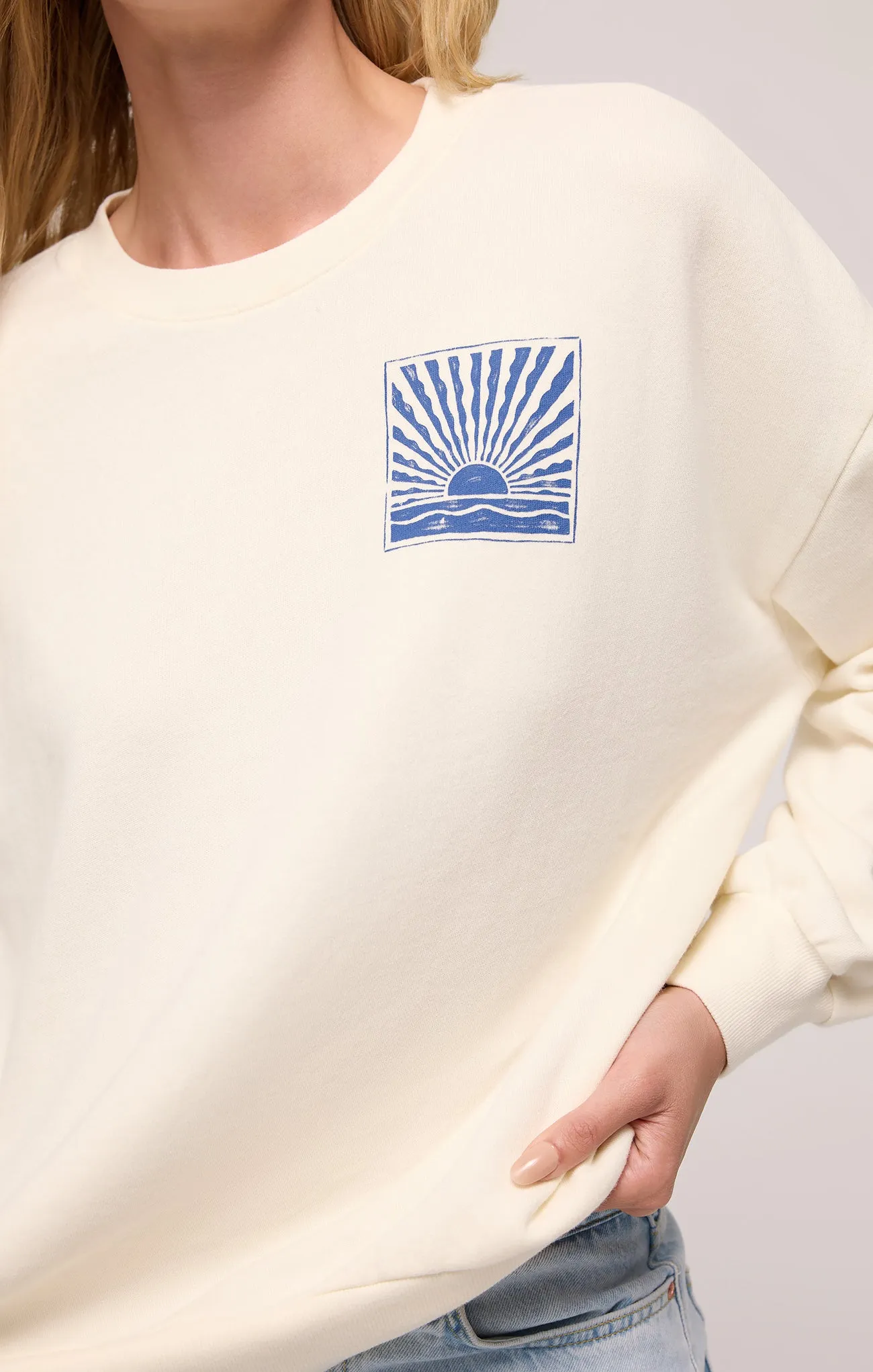 Horizon Sunday Sweatshirt sold by Z Supply product image thumbnail 5