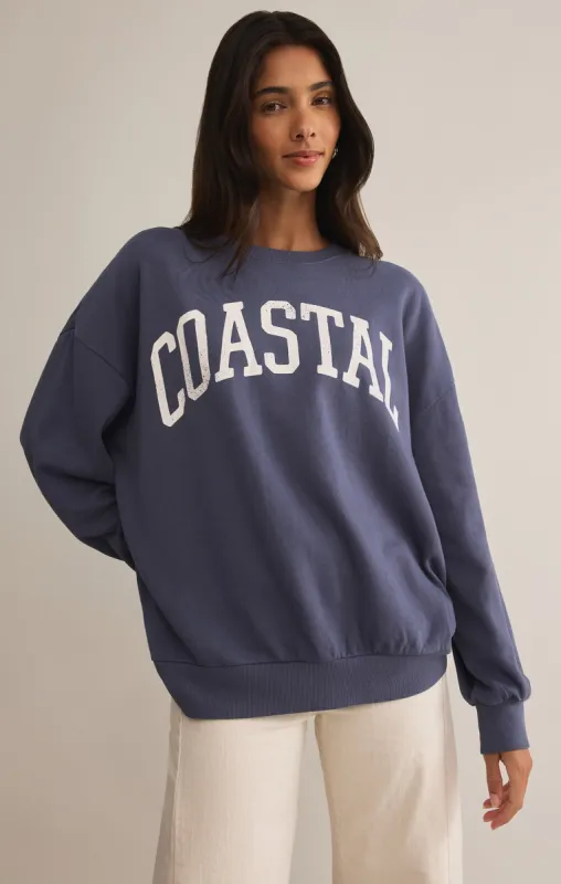 Coastal Sunday Sweatshirt sold by Z Supply