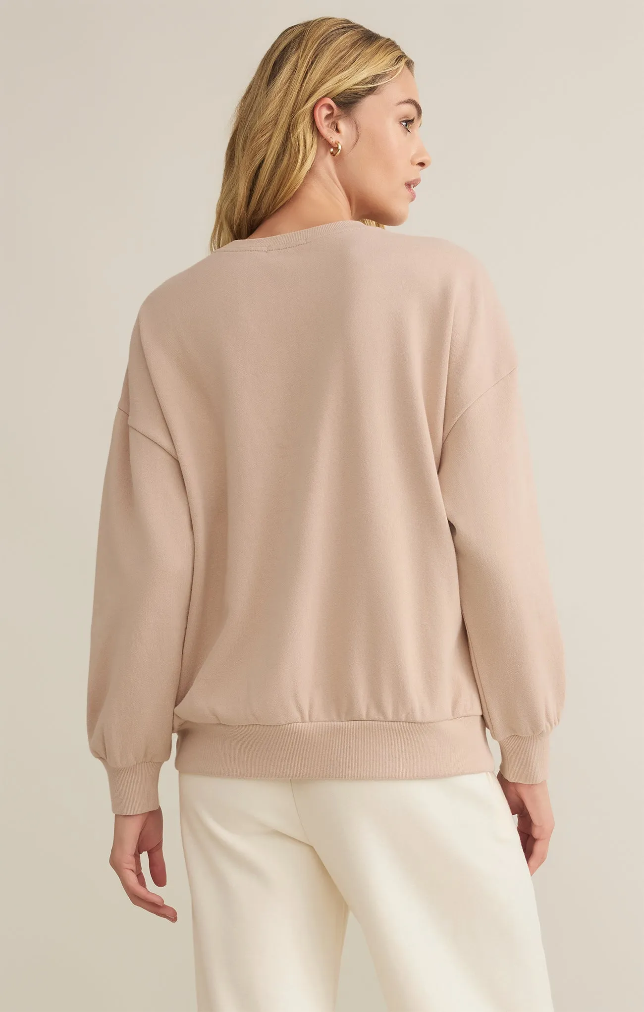 Manifest Sunday Sweatshirt sold by Z Supply product image thumbnail 2