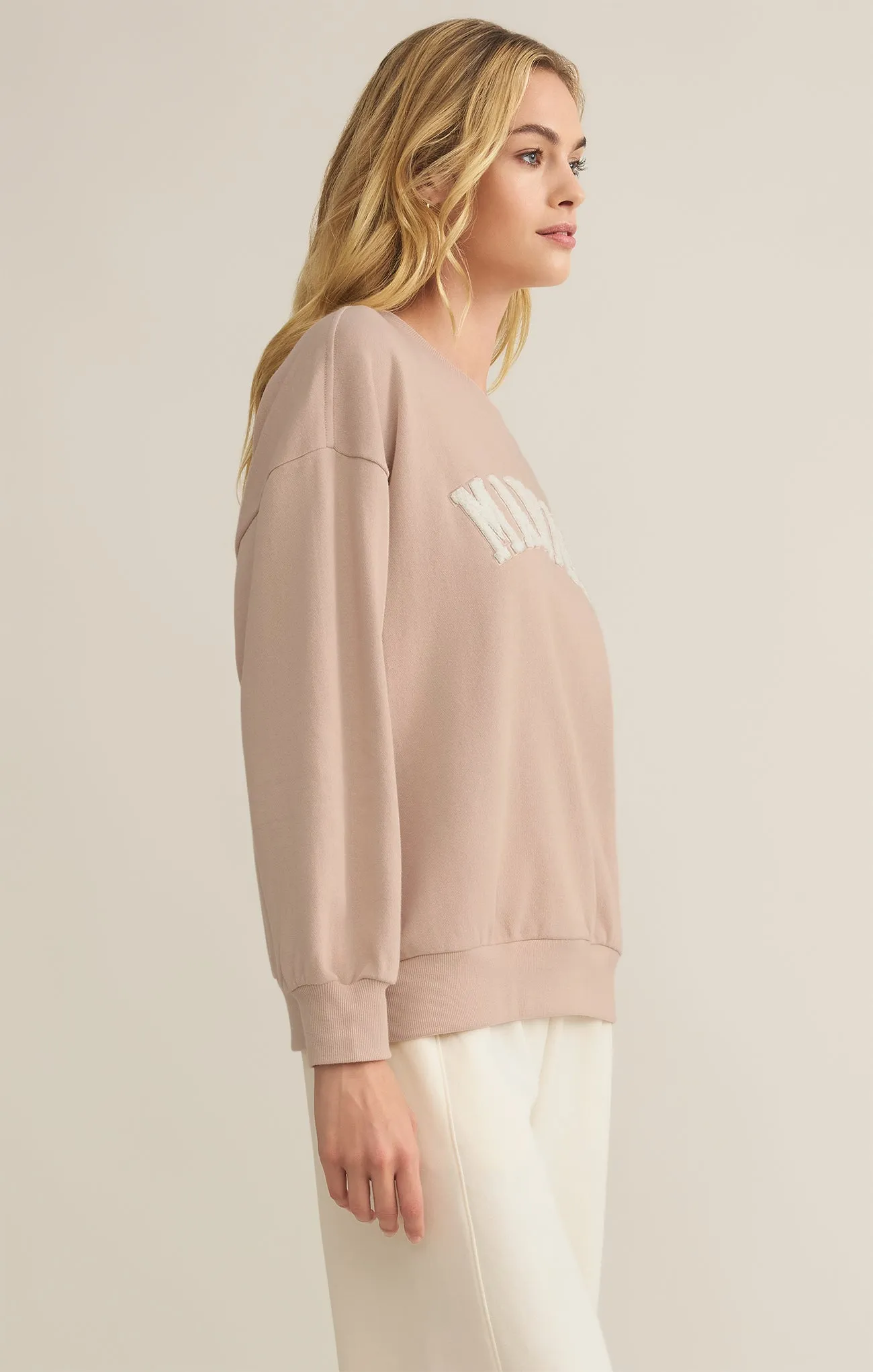 Manifest Sunday Sweatshirt sold by Z Supply product image thumbnail 3