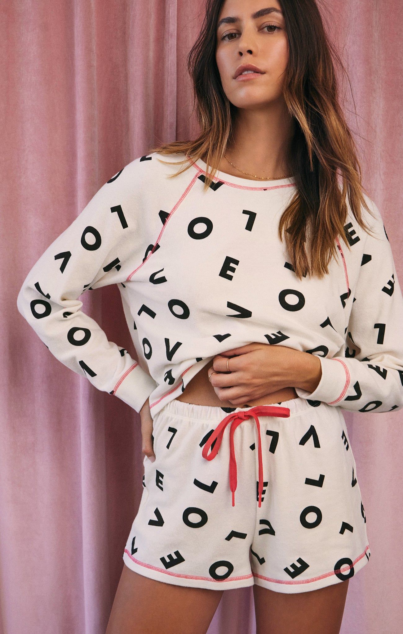 Love Is Love Long Sleeve Top sold by Z Supply