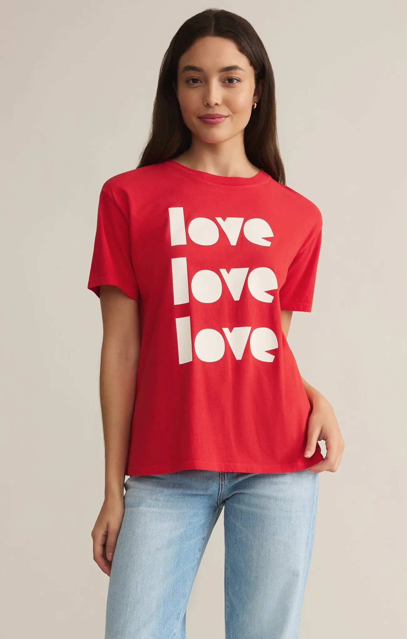 In Love Boyfriend Tee sold by Z Supply