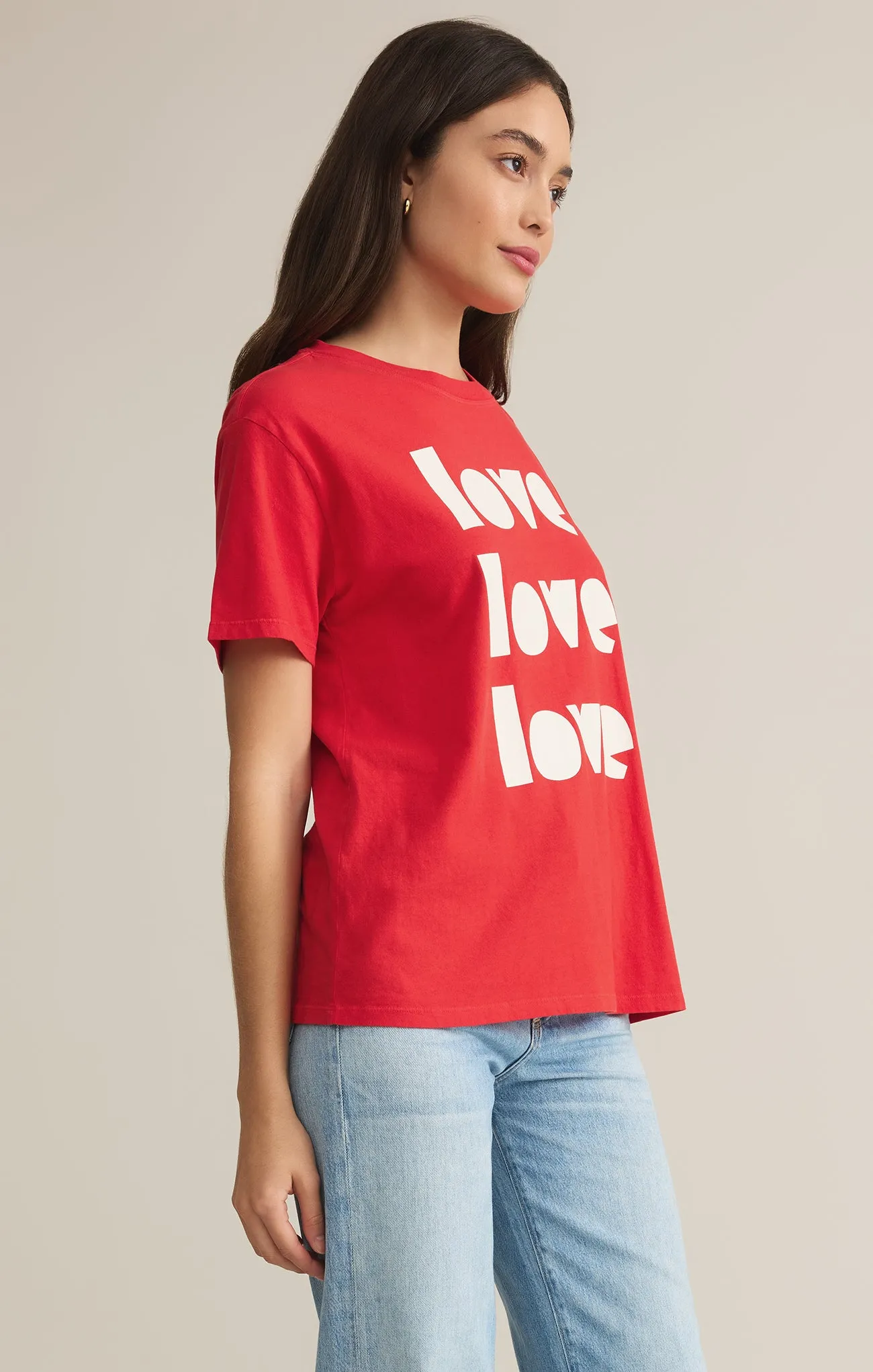 In Love Boyfriend Tee sold by Z Supply product image thumbnail 3