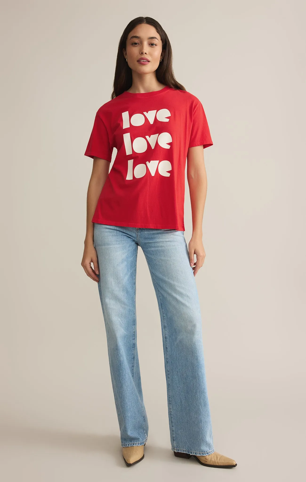 In Love Boyfriend Tee sold by Z Supply product image thumbnail 4