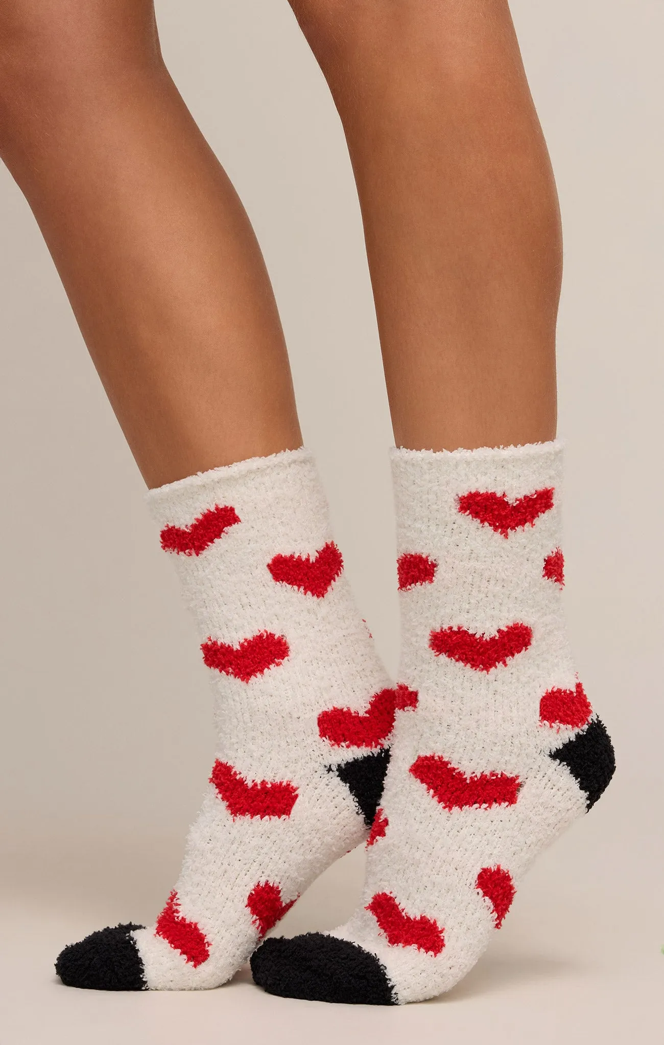 2-Pack Plush Heart Socks sold by Z Supply