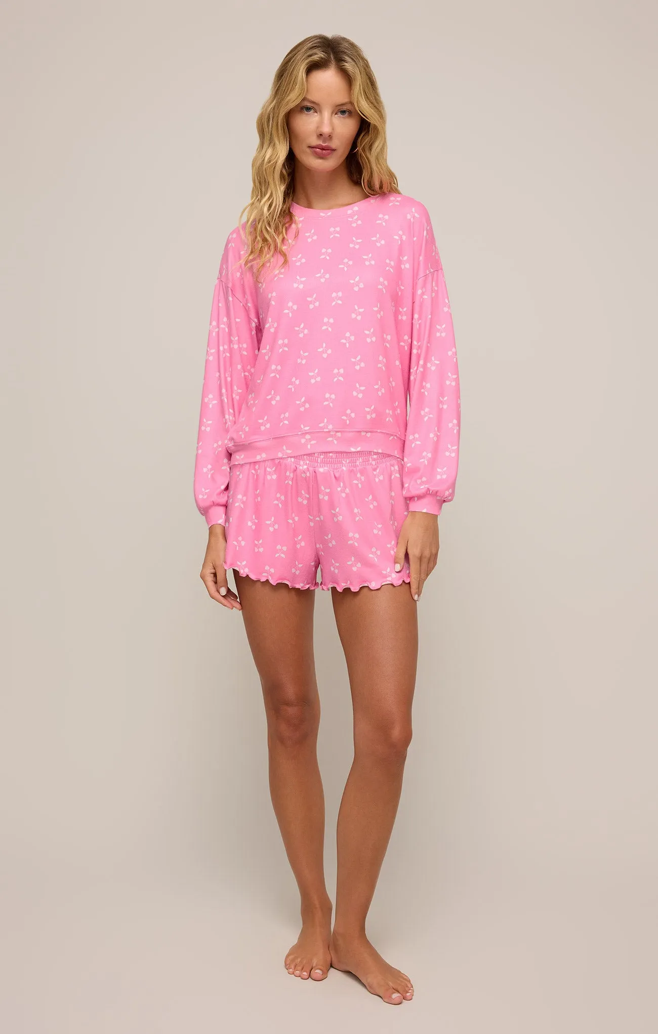 Cherry Long Sleeve Top sold by Z Supply product image thumbnail 4
