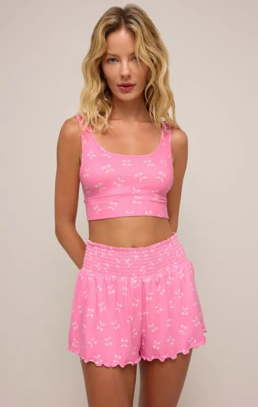 Zoe Cherry Tank Bra sold by Z Supply