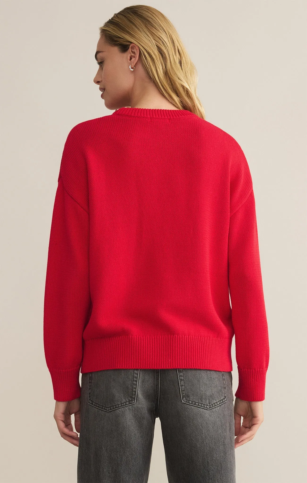 Love Notes Boyfriend Sweater sold by Z Supply product image thumbnail 2
