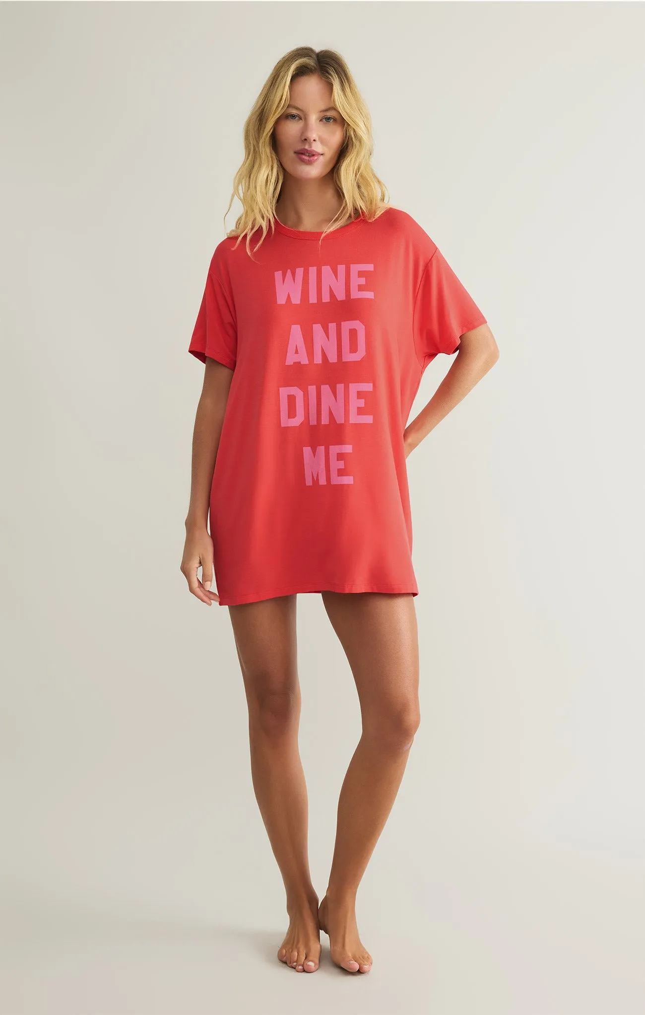 Wine & Dine Night Tee sold by Z Supply product image thumbnail 4