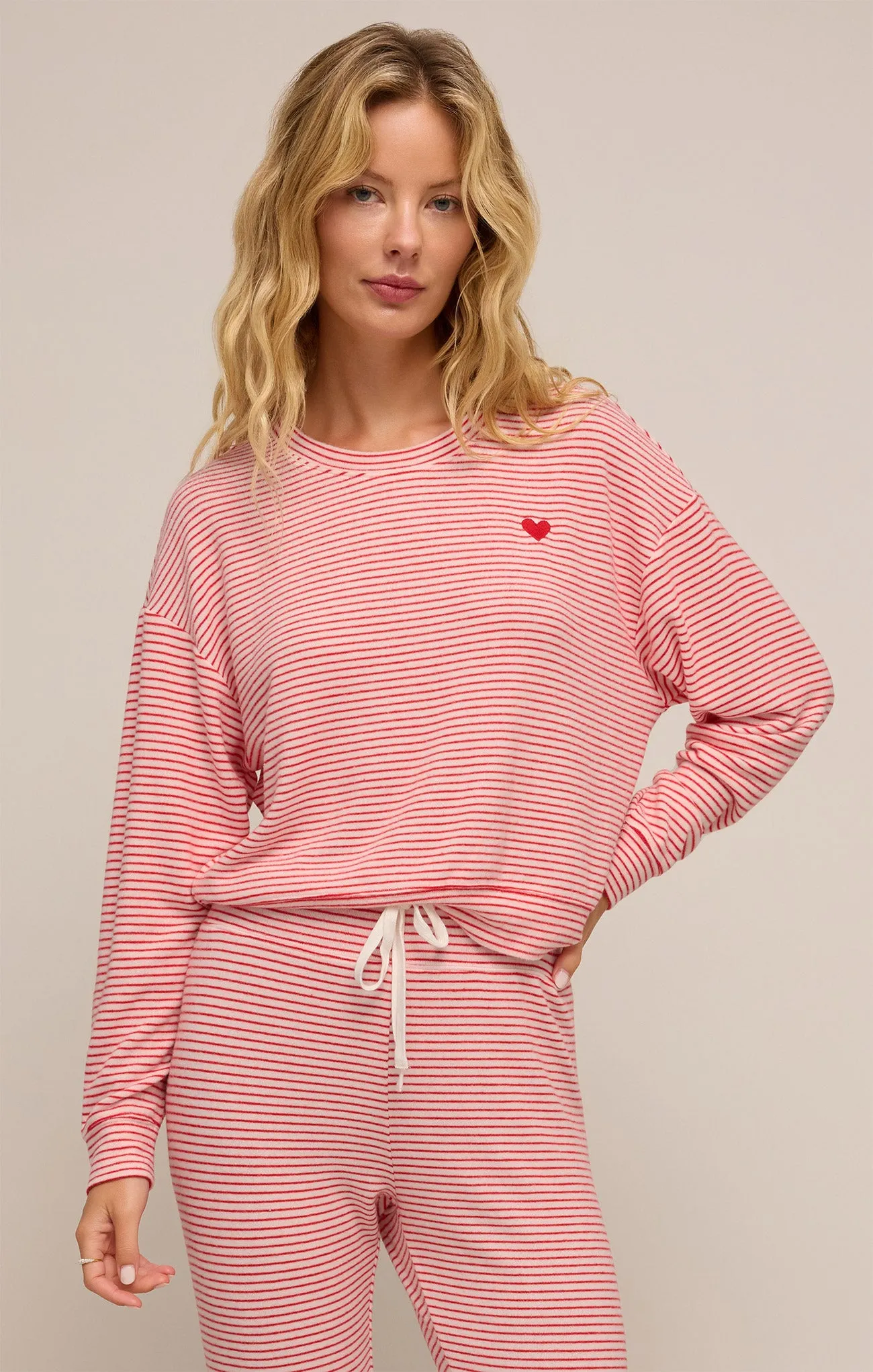 Bisous Stripe Long Sleeve Top sold by Z Supply product image thumbnail 3