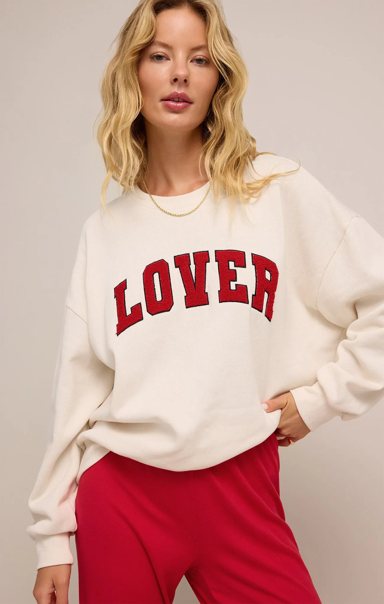 Oversized Lover Fleece Sweatshirt sold by Z Supply product image thumbnail 3