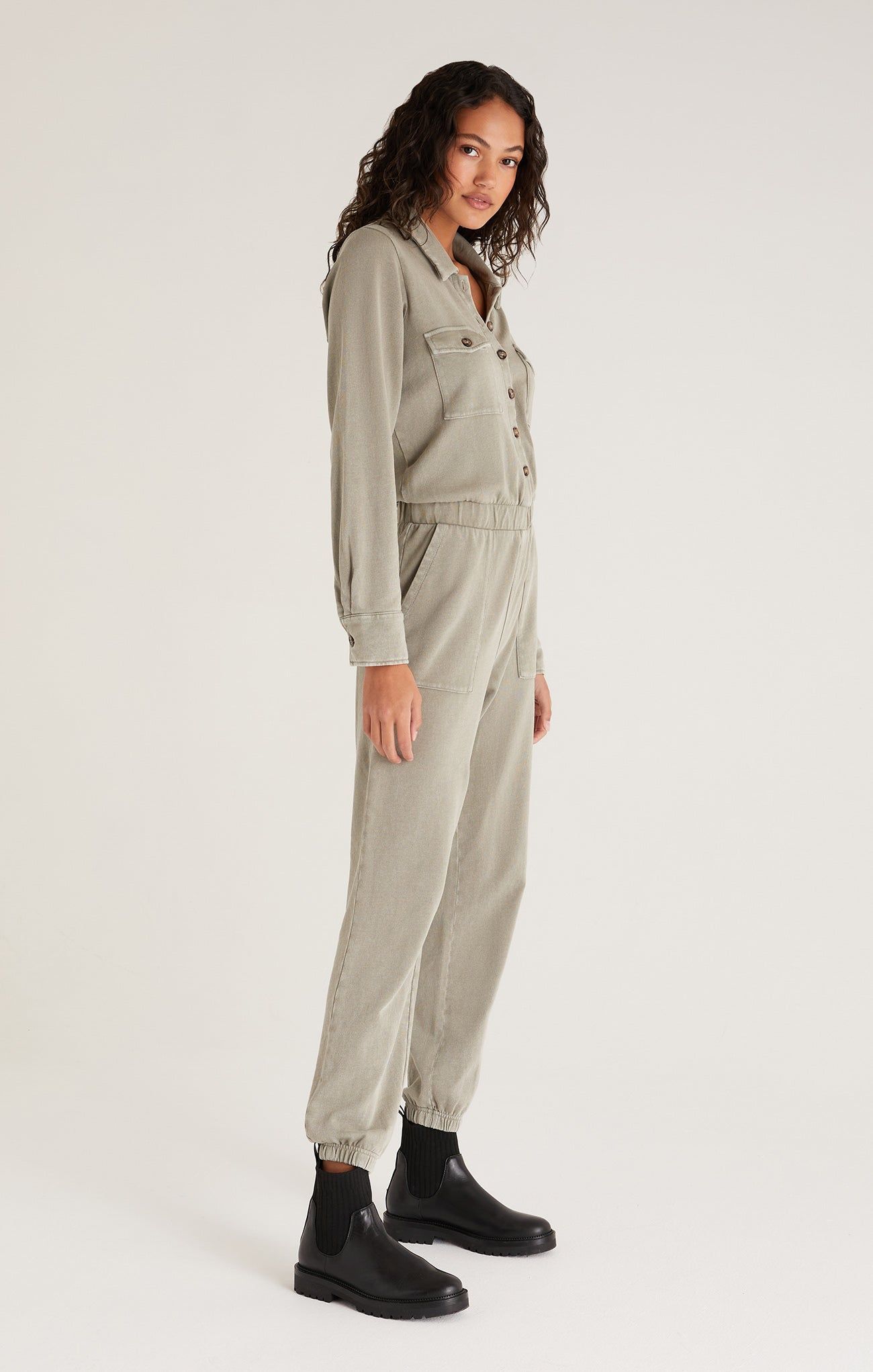 Cadet Cargo Jumpsuit sold by Z Supply product image thumbnail 4