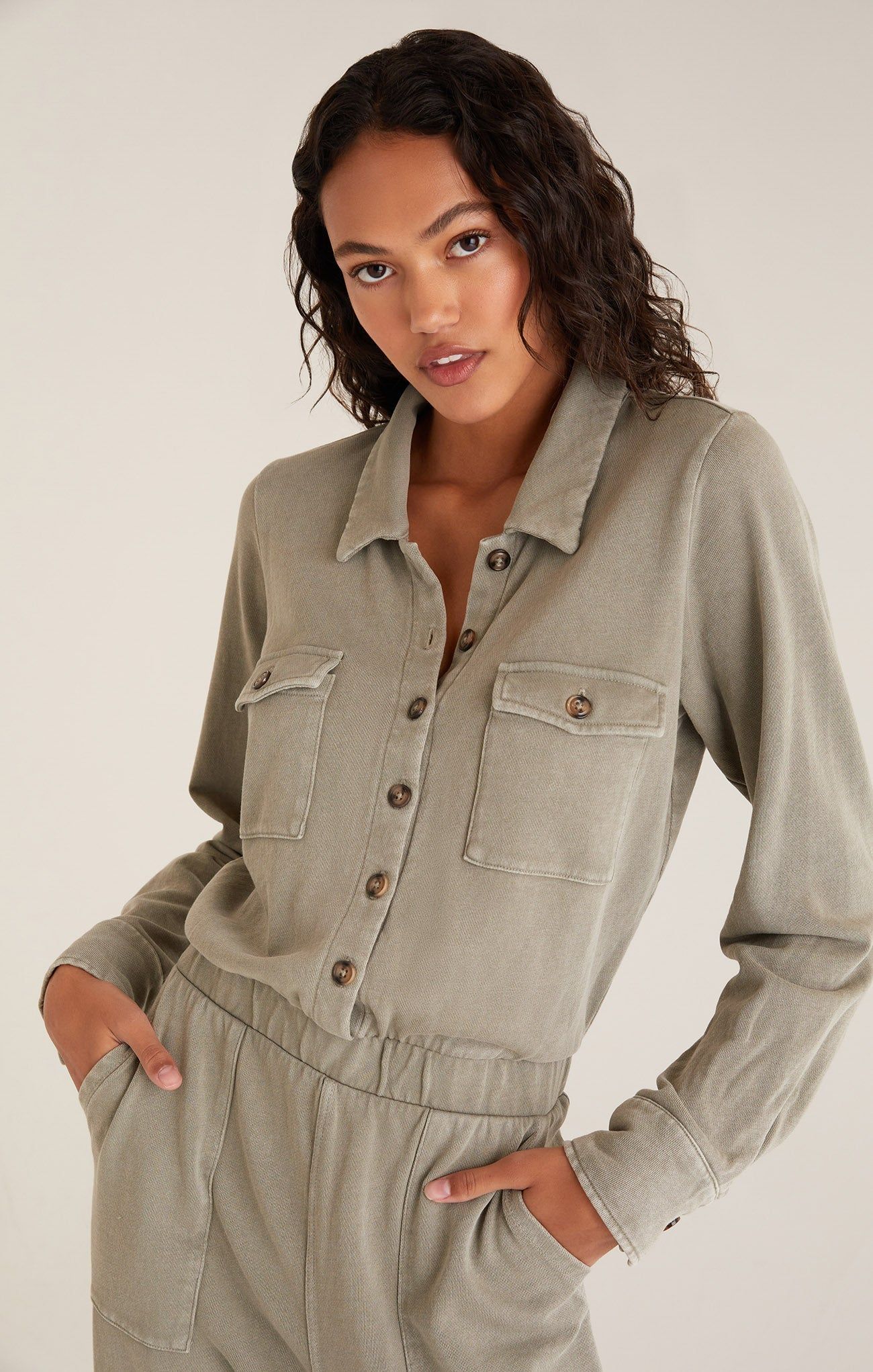 Cadet Cargo Jumpsuit sold by Z Supply product image thumbnail 2