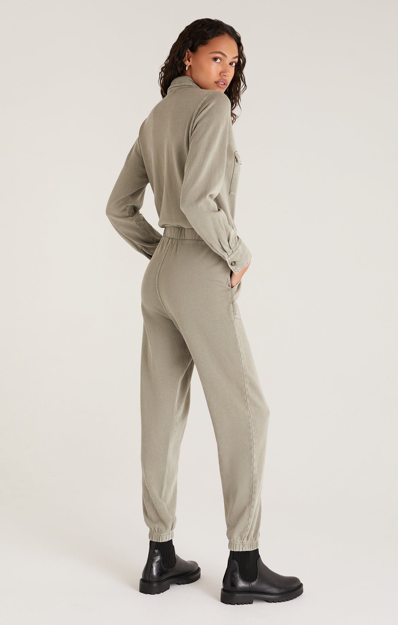 Cadet Cargo Jumpsuit sold by Z Supply product image thumbnail 3