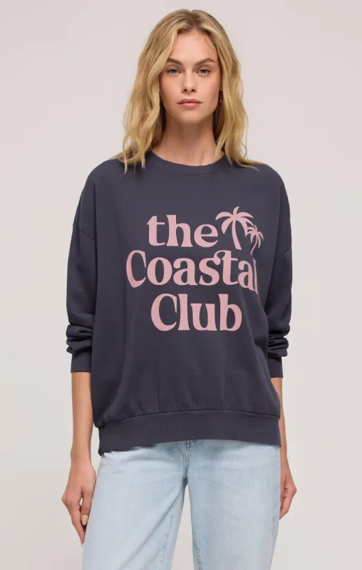Coastal Club Sunday Sweatshirt sold by Z Supply