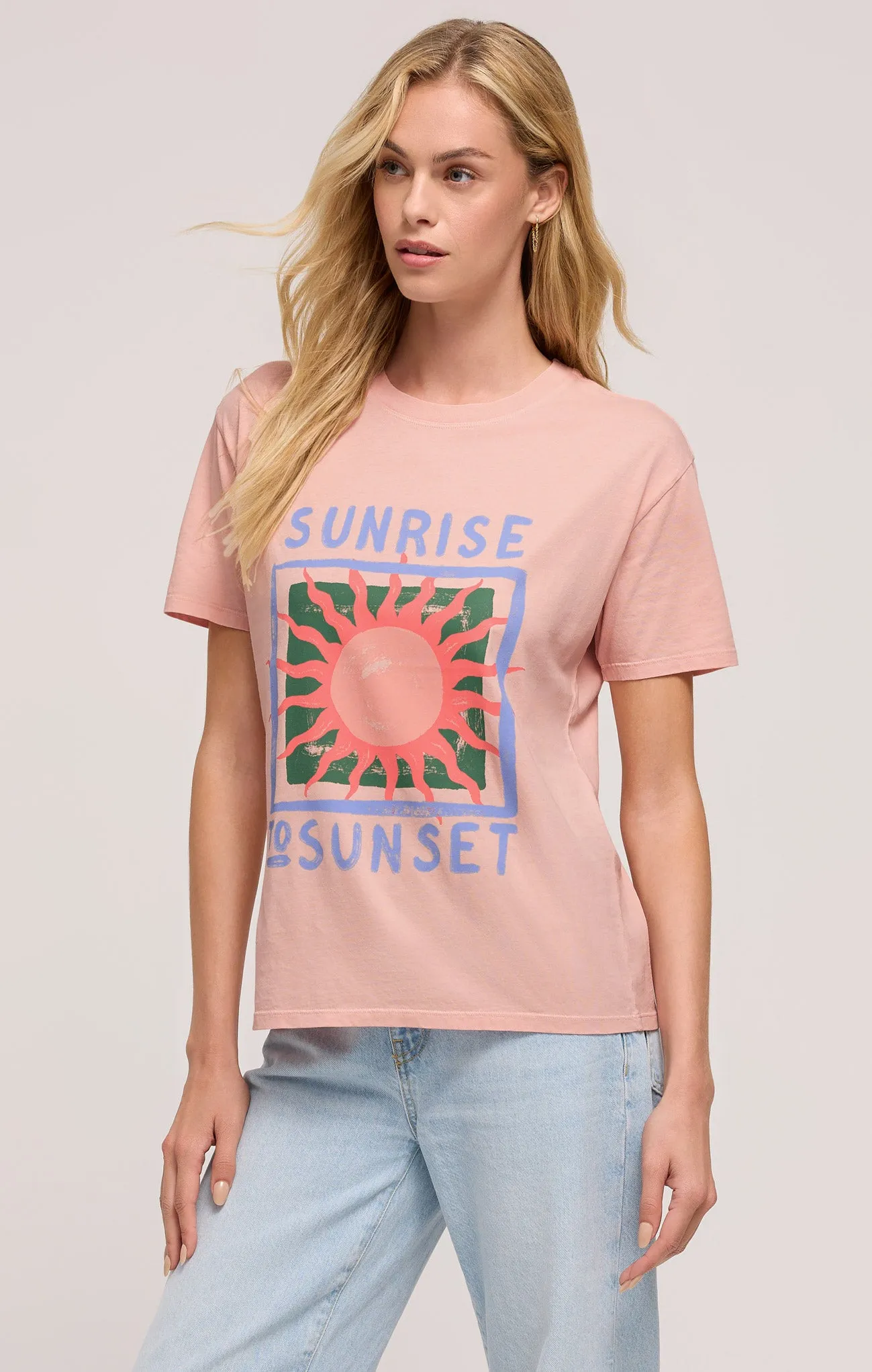 Sunset Boyfriend Tee sold by Z Supply product image thumbnail 3