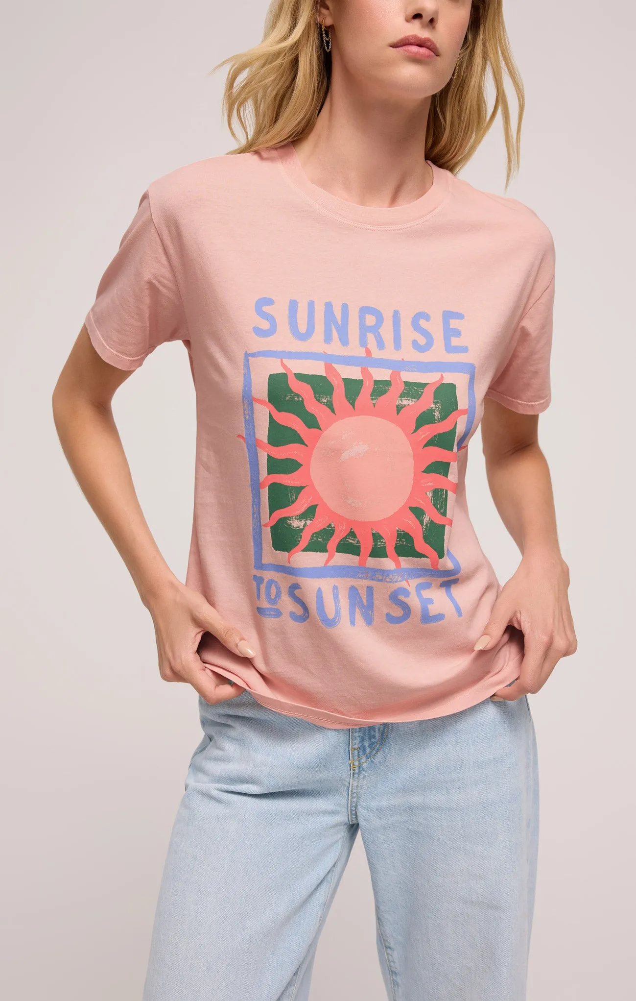 Sunset Boyfriend Tee sold by Z Supply product image thumbnail 5