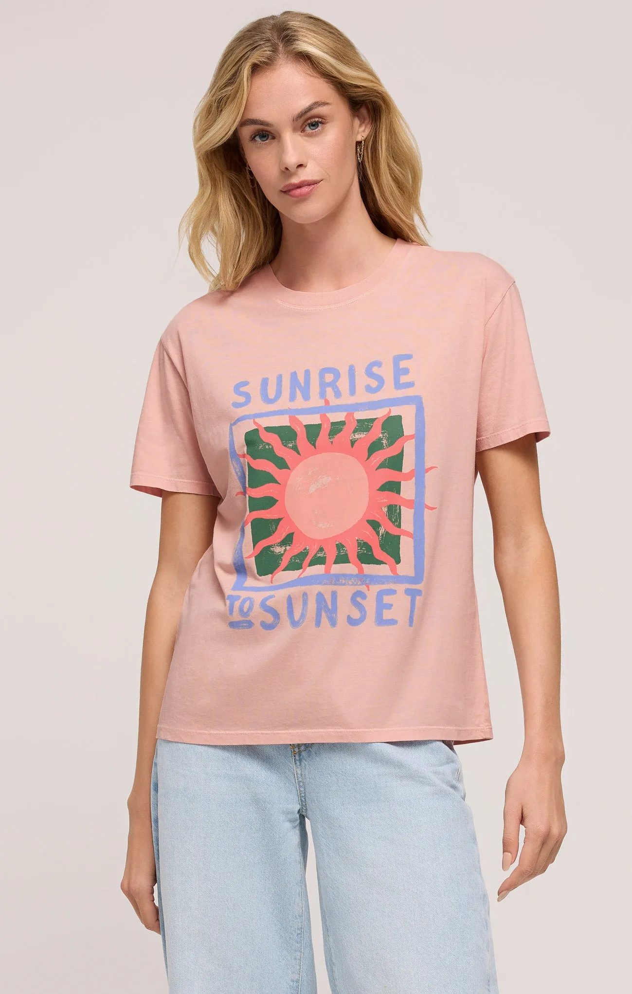 Sunset Boyfriend Tee sold by Z Supply