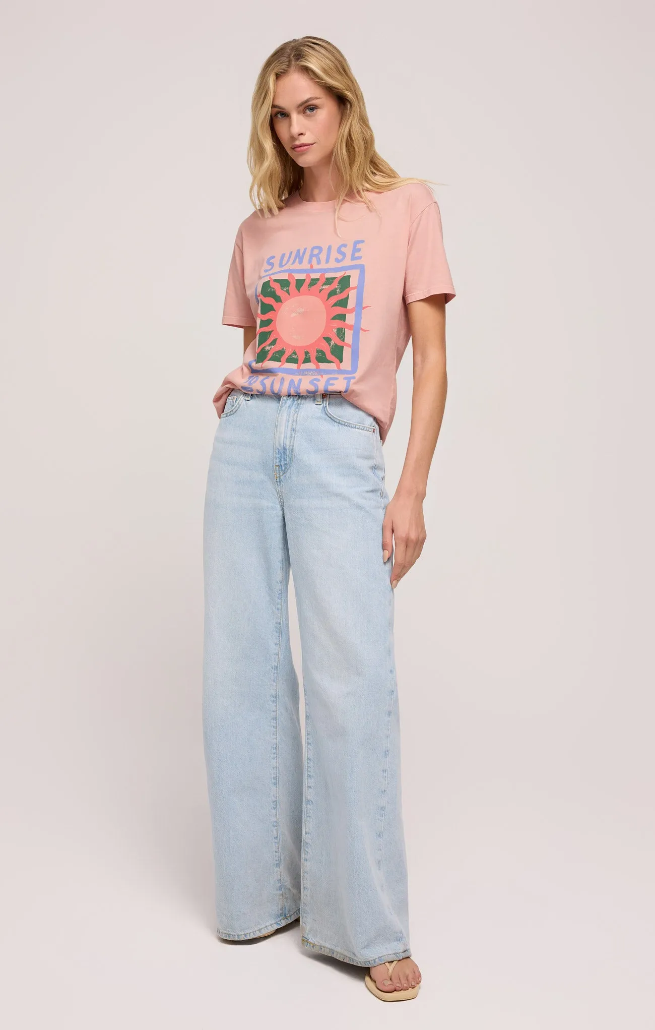 Sunset Boyfriend Tee sold by Z Supply product image thumbnail 4