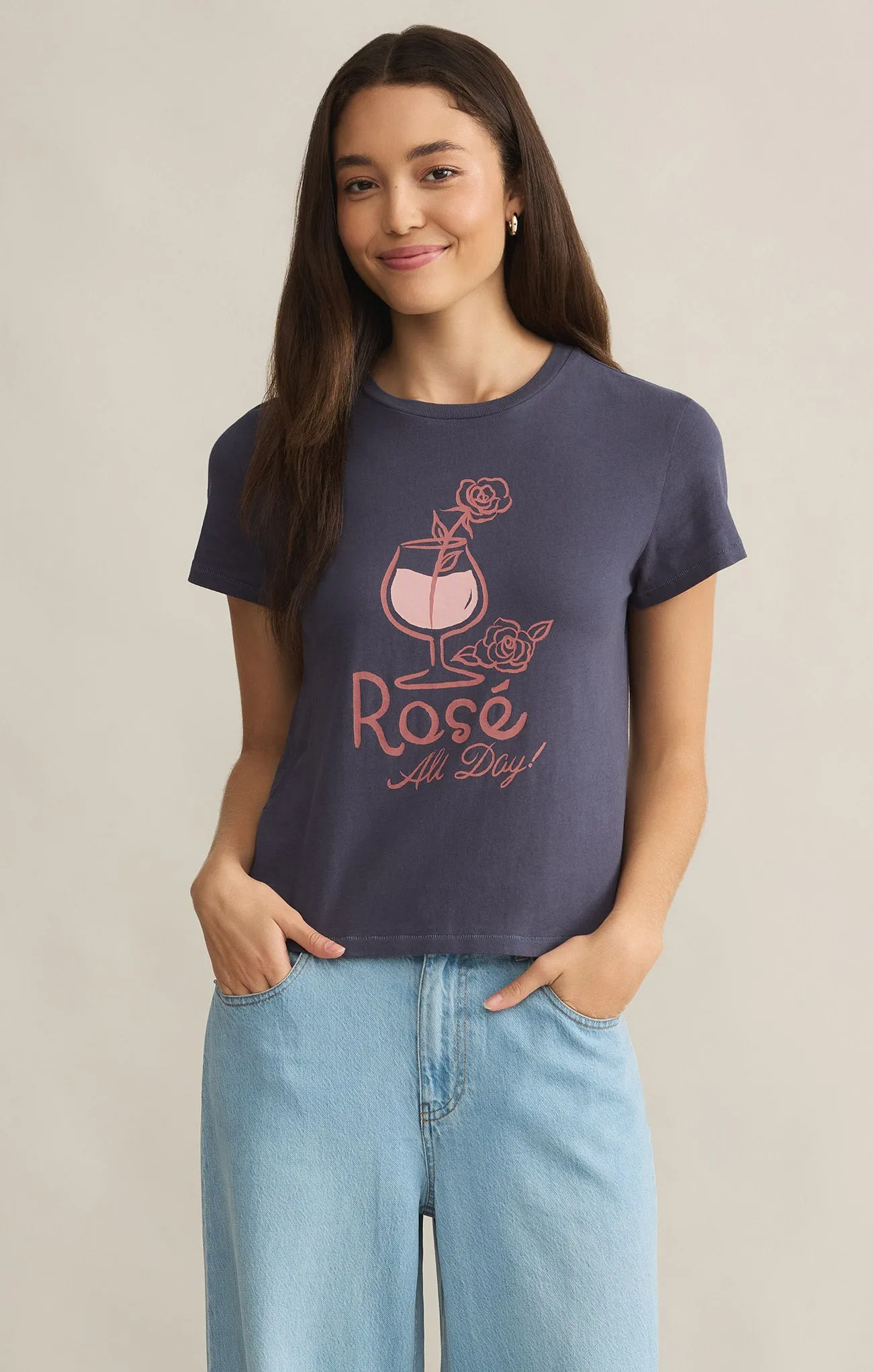 Rose Tourist Tee sold by Z Supply