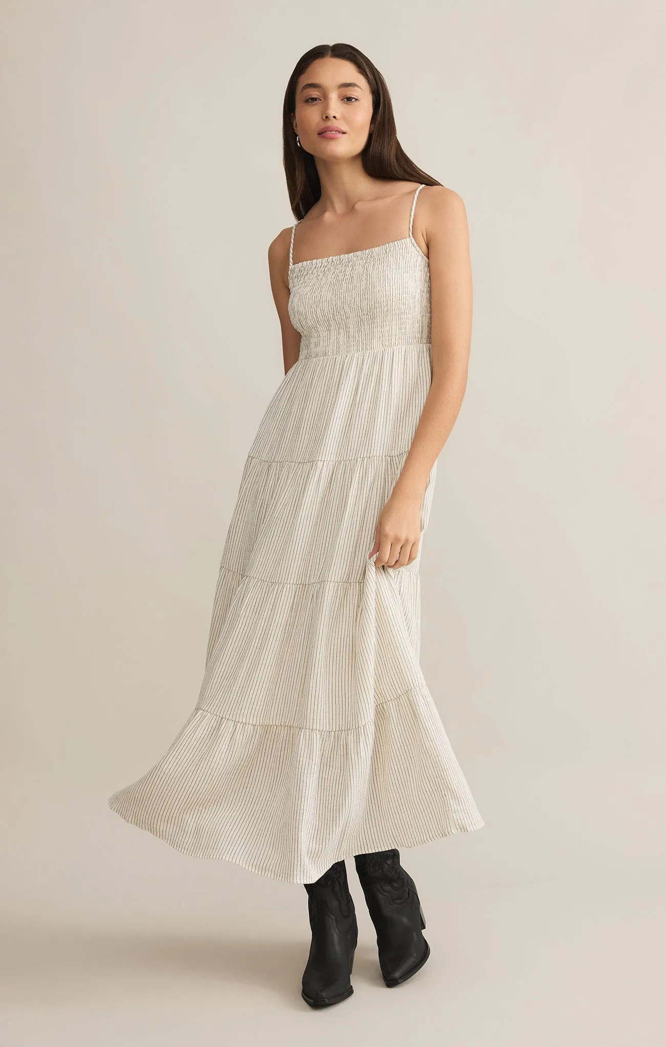 Balos Striped Gauze Maxi Dress sold by Z Supply product image thumbnail 2