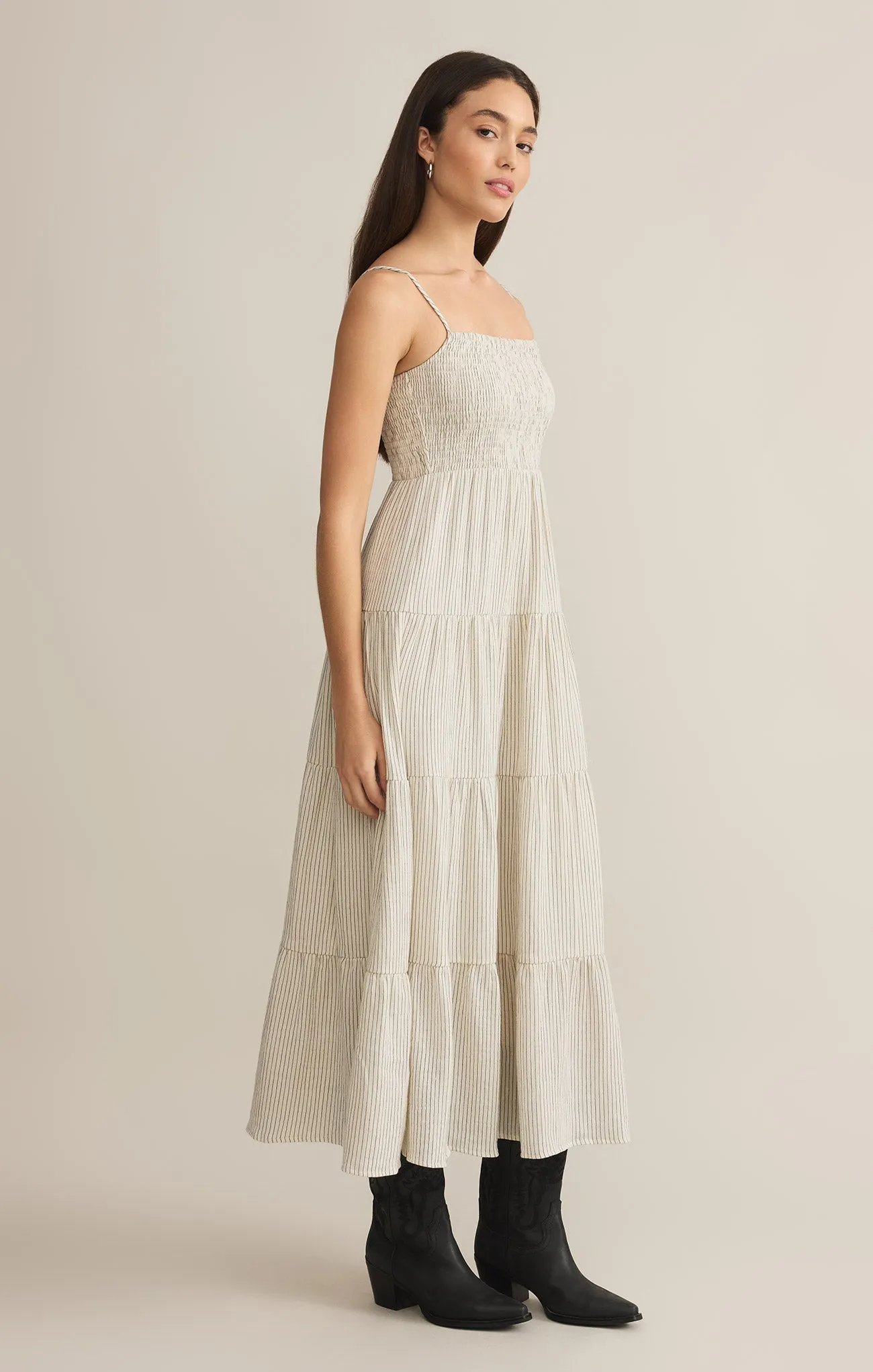 Balos Striped Gauze Maxi Dress sold by Z Supply product image thumbnail 4