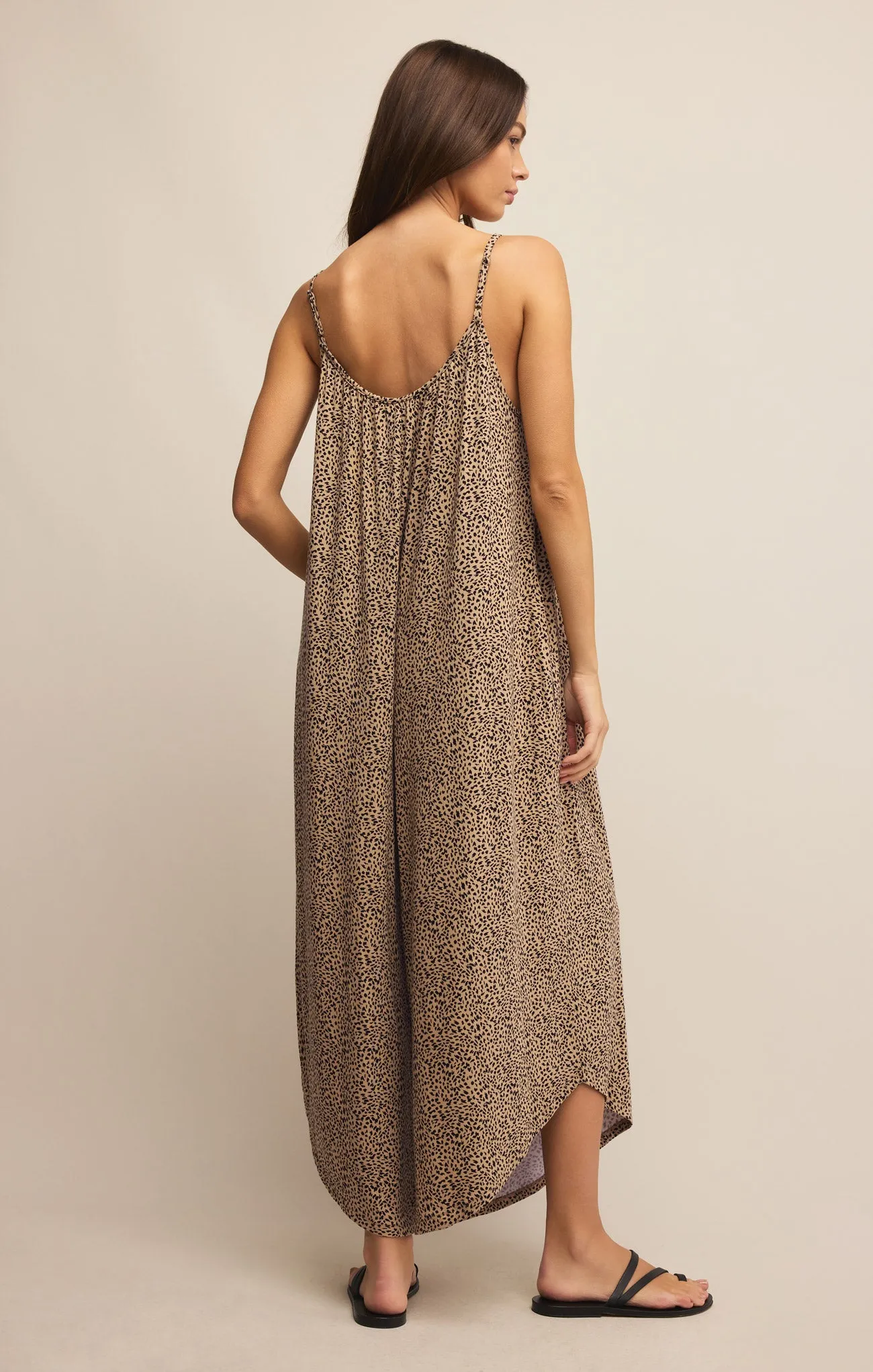 Mini Leopard Flared Jumpsuit sold by Z Supply product image thumbnail 2